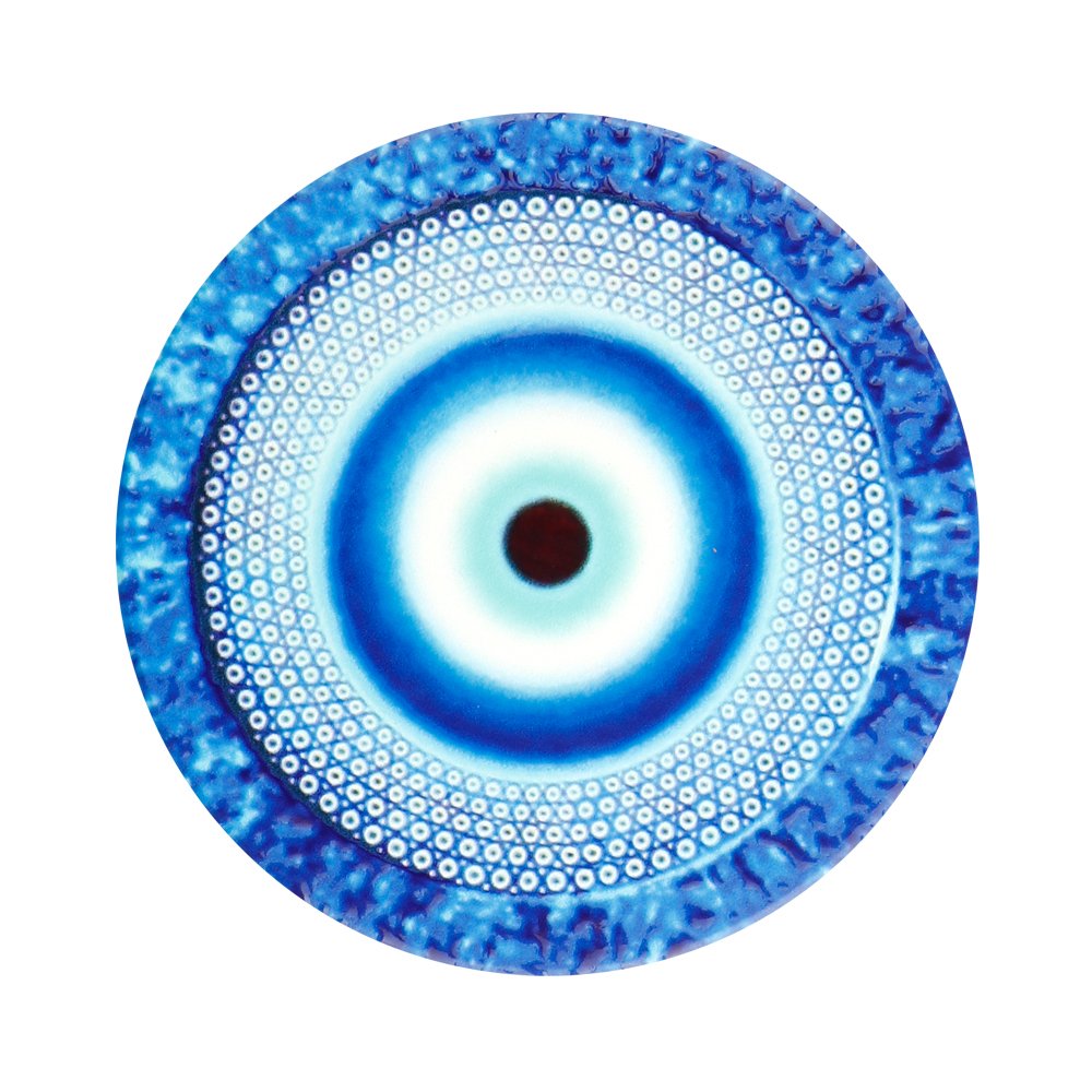 Ceramic Coaster Evil Eye Coaster – Small
