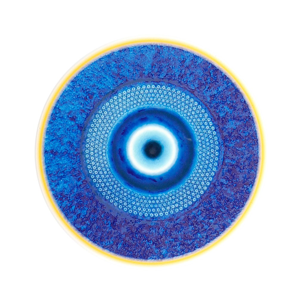 Ceramic Coaster Evil Eye Coaster – Small