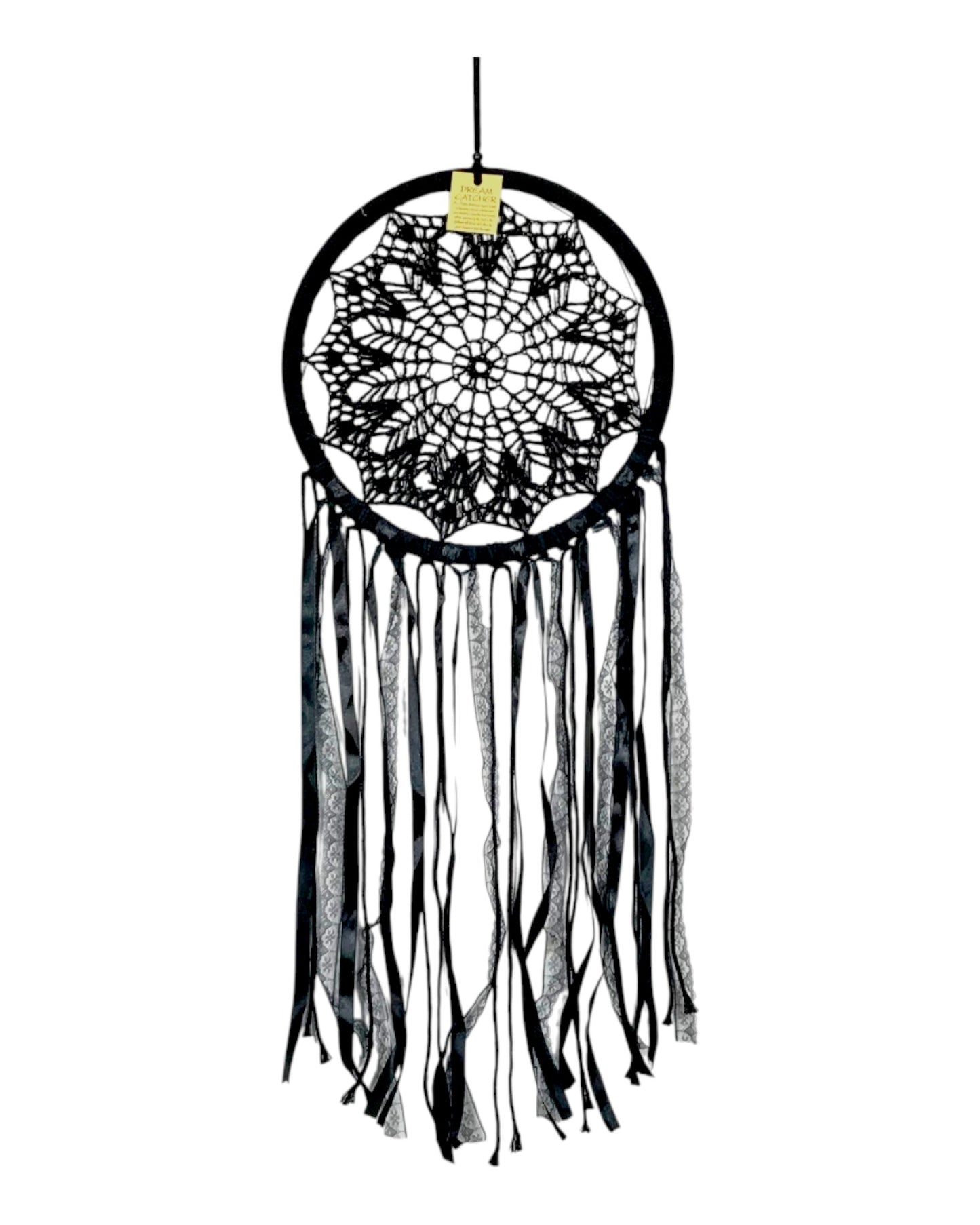 Black Webed Dreamcatcher 32cm
