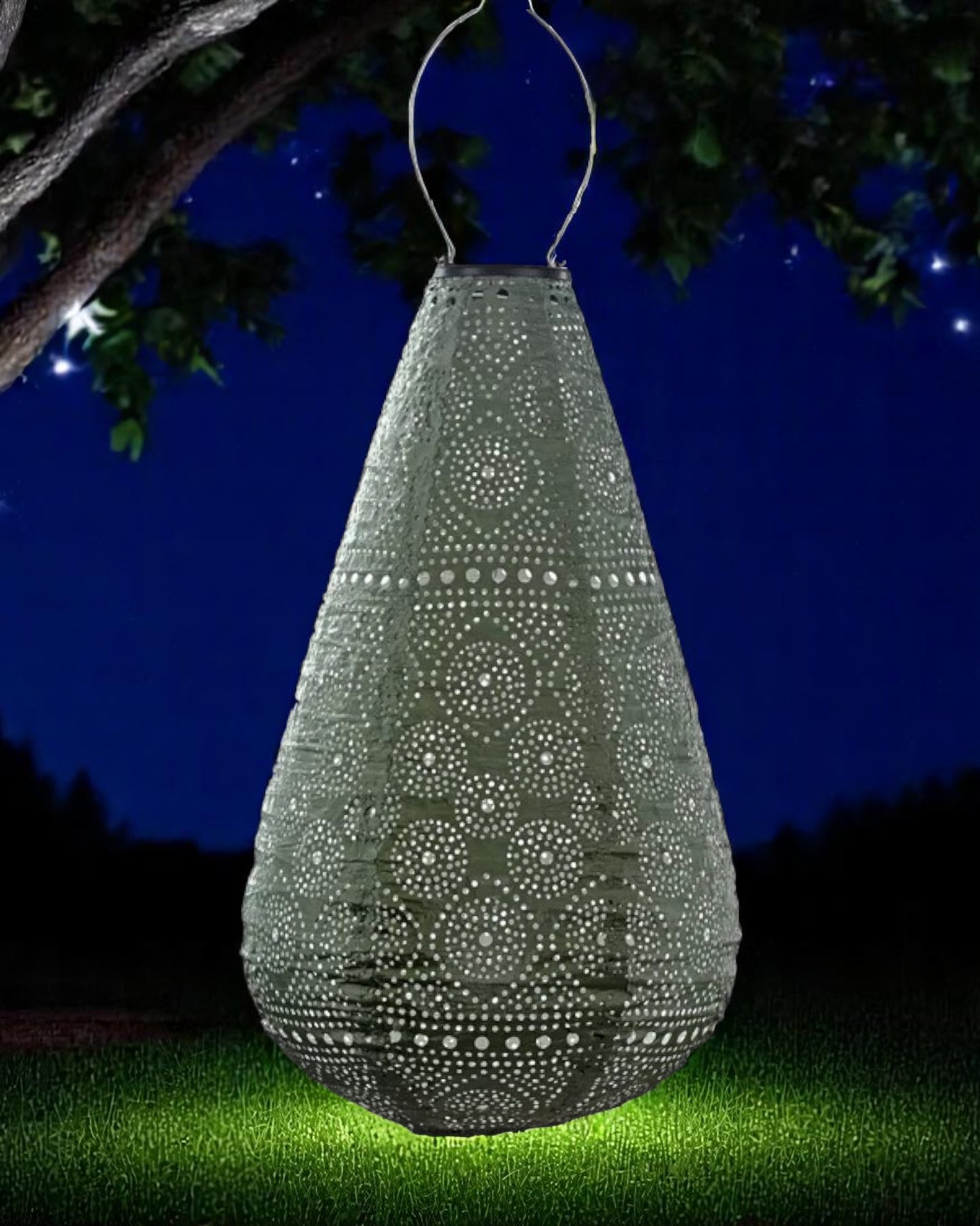 Lumiz Outdoor LED Solar Lantern - DROP 28cm