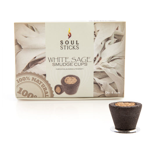 Soul Sticks White Sage Incense Cup