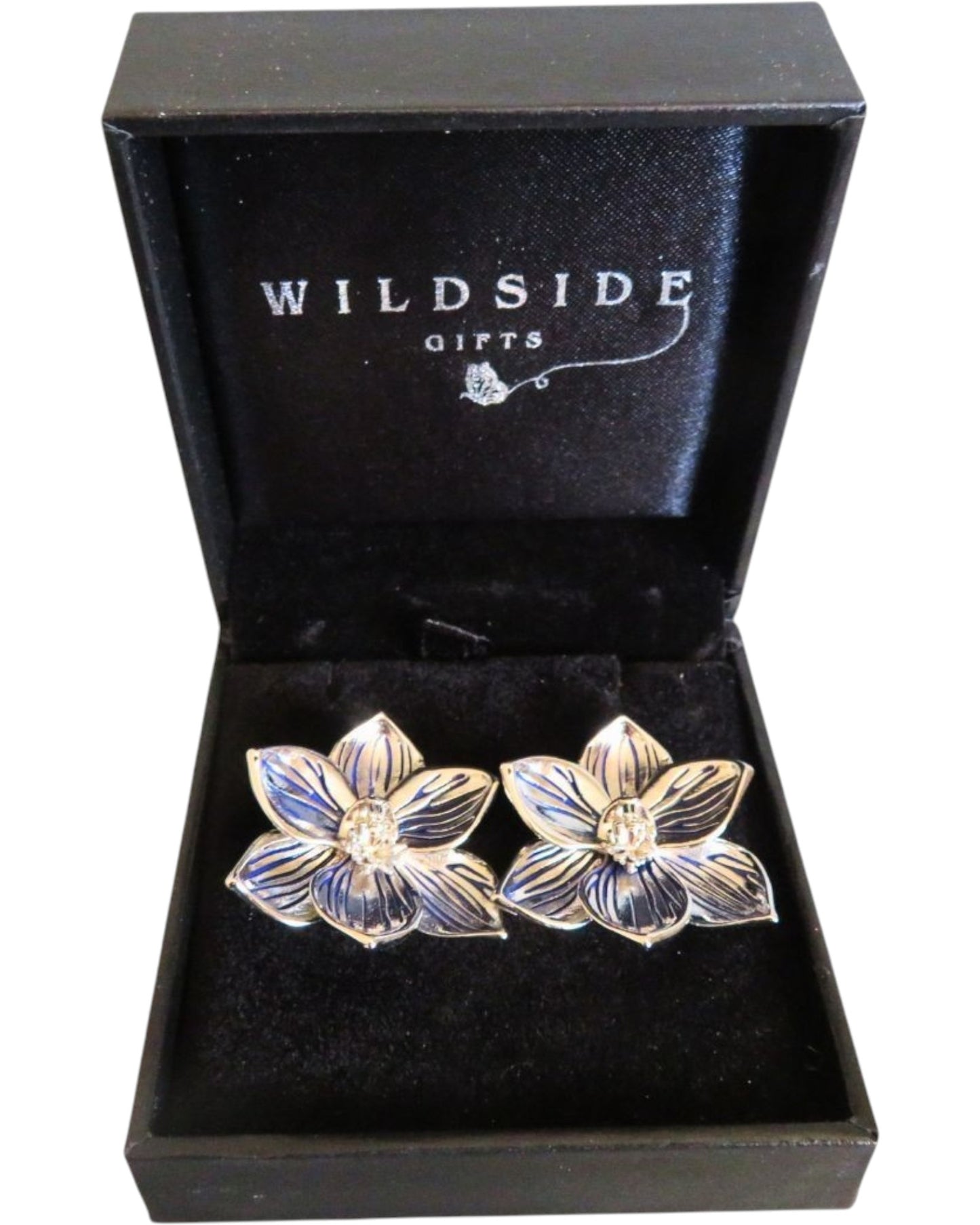 Sun Orchid Drop Earrings