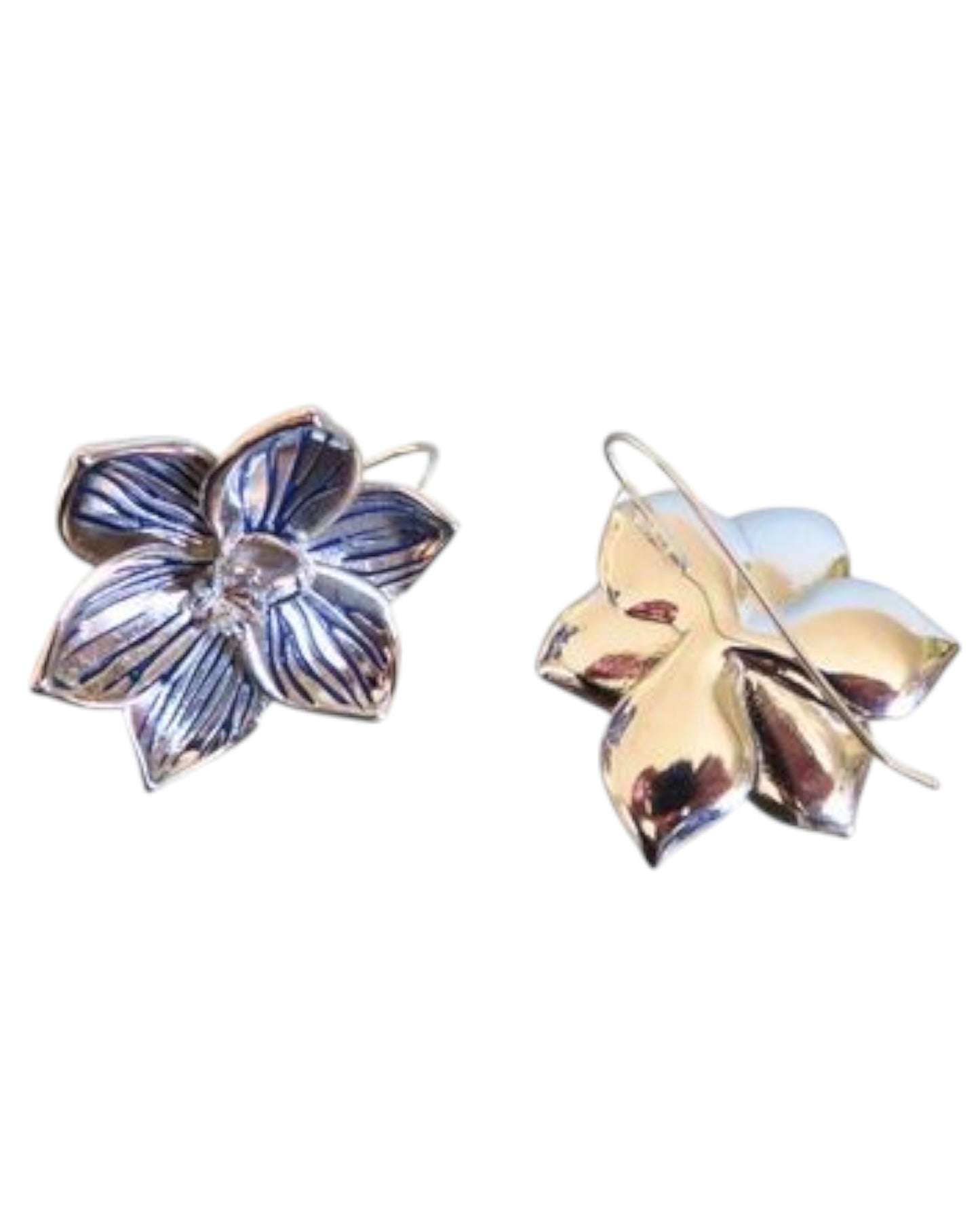 Sun Orchid Drop Earrings