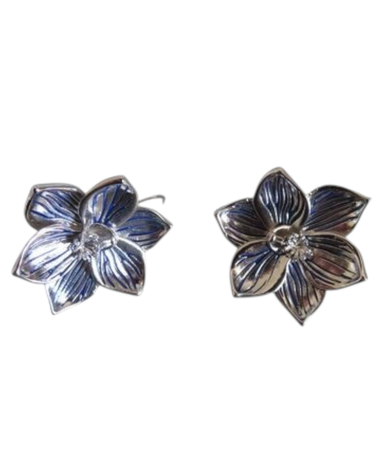 Sun Orchid Drop Earrings