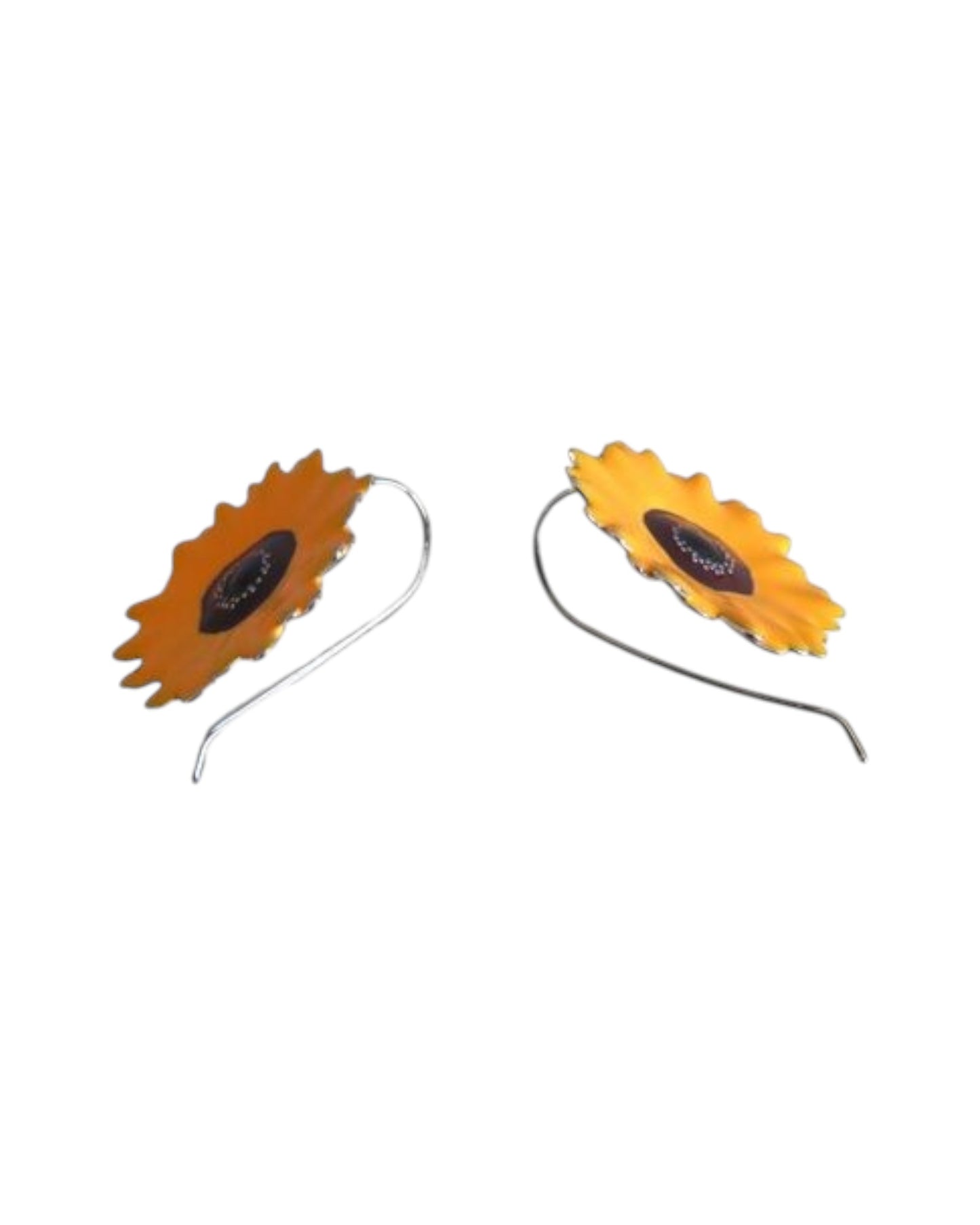 Sunflower Drop Earrings