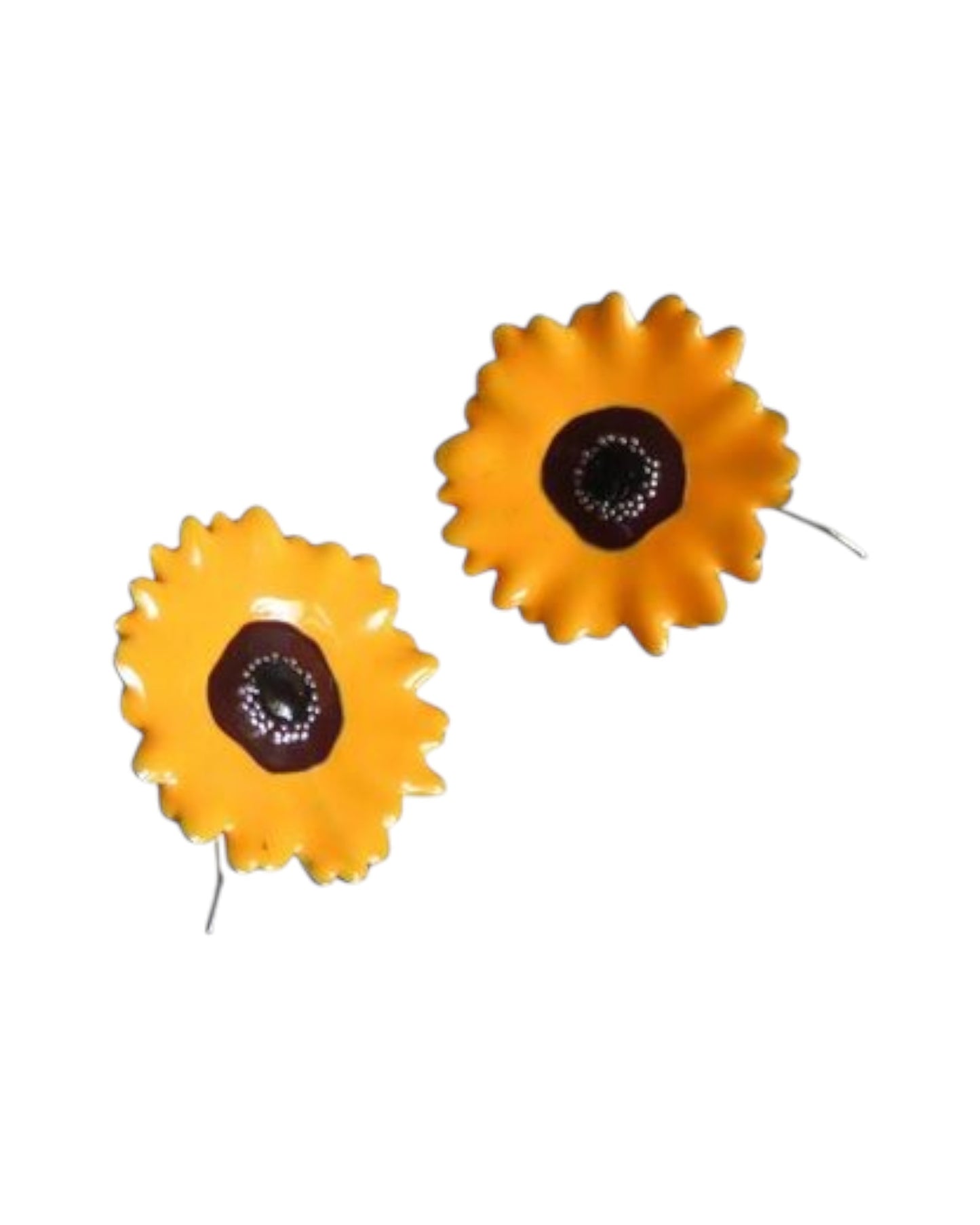 Sunflower Drop Earrings