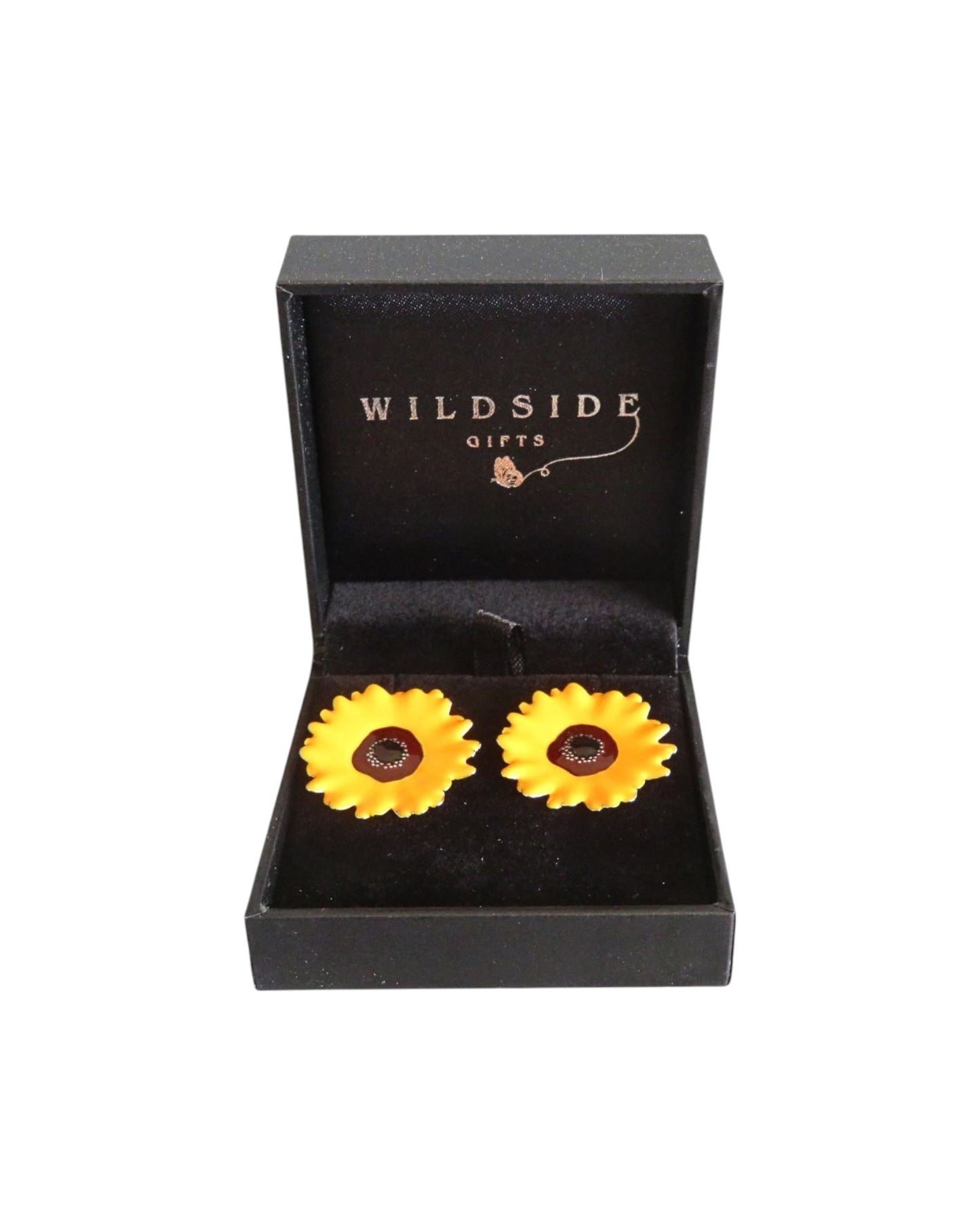 Sunflower Drop Earrings