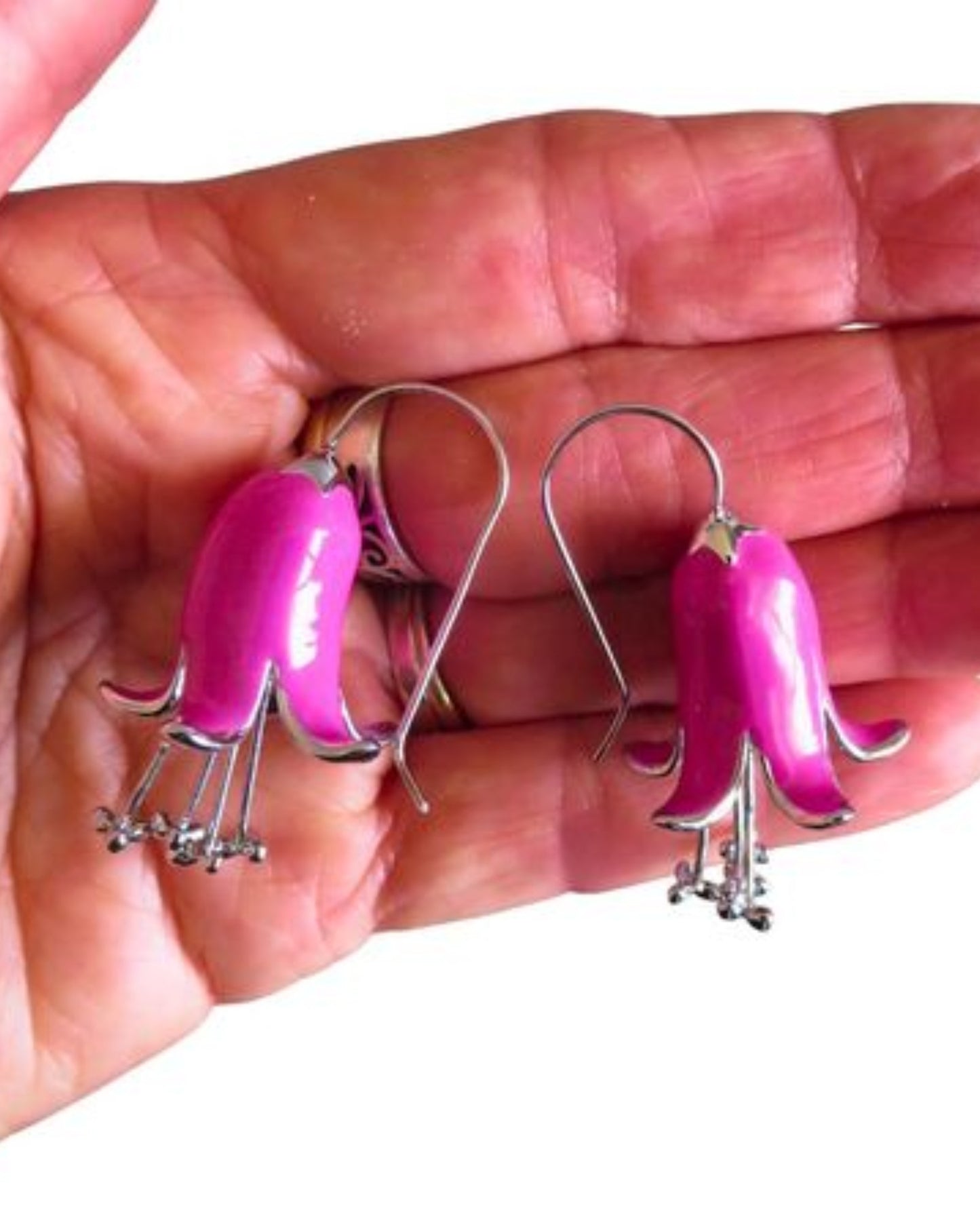 Emu Bush Flower Earrings