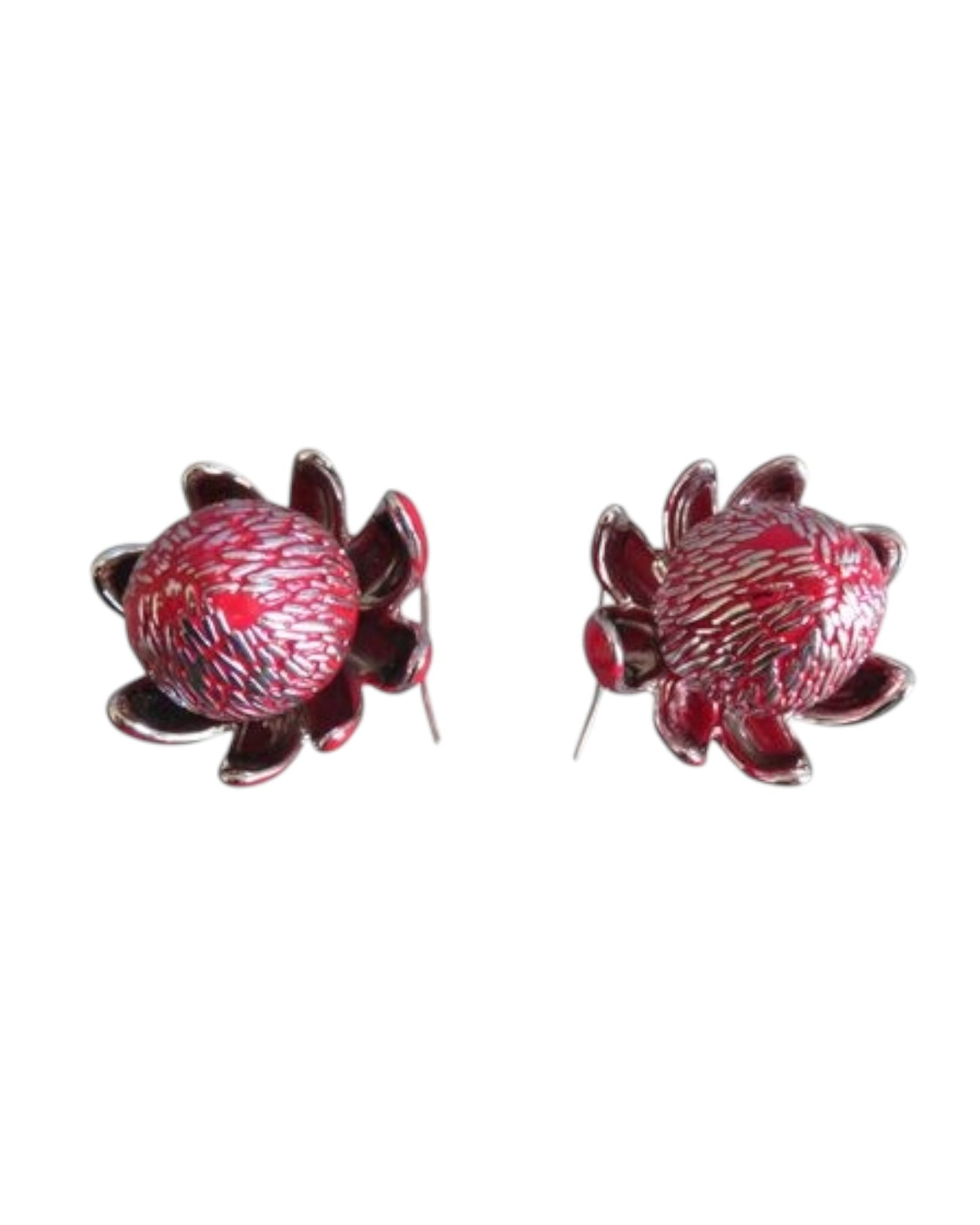 Waratah Flower Drop Earrings