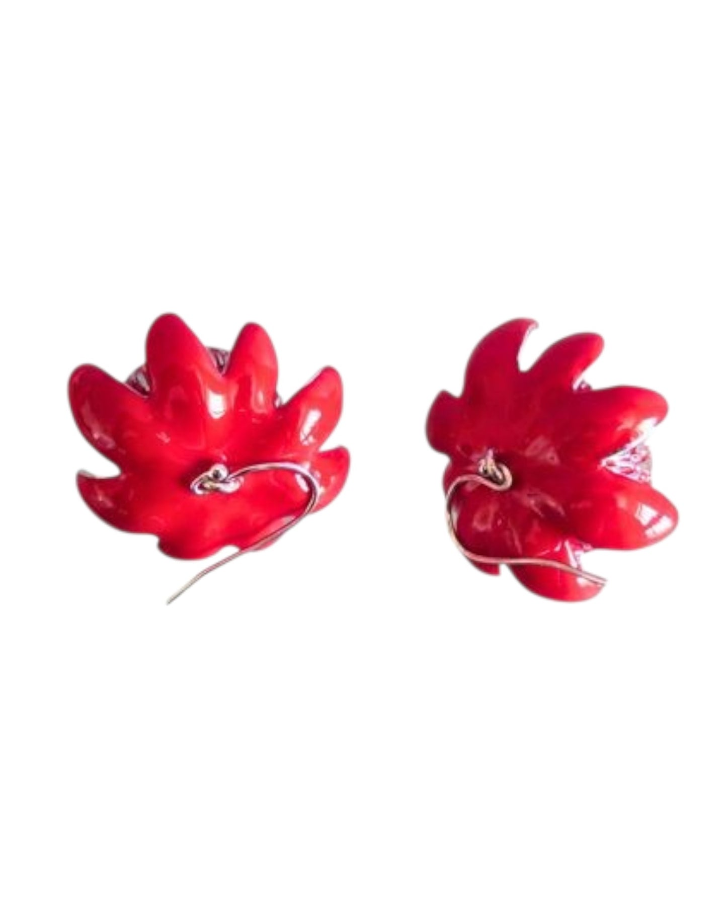 Waratah Flower Drop Earrings