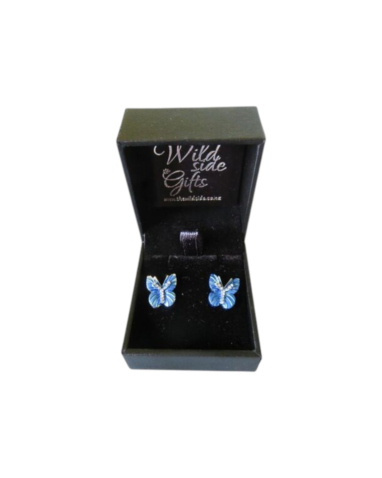 Blue Butterfly Stud earrings