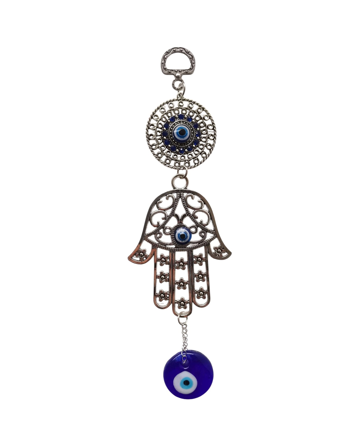 Hamsa Hanging Ornament with Evil Eye