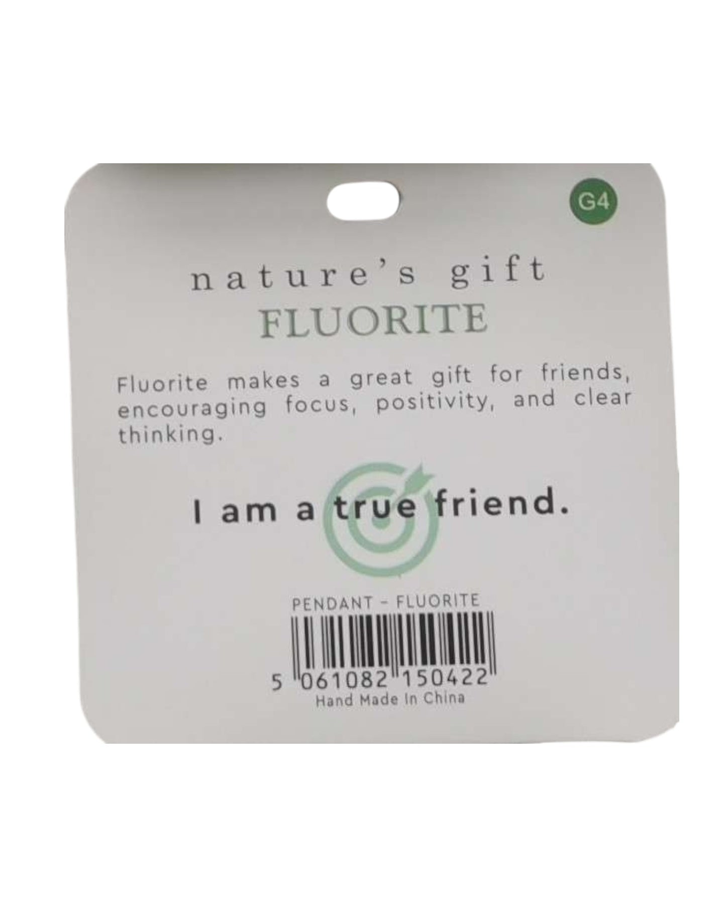 Fluorite- For a Friend Pendant