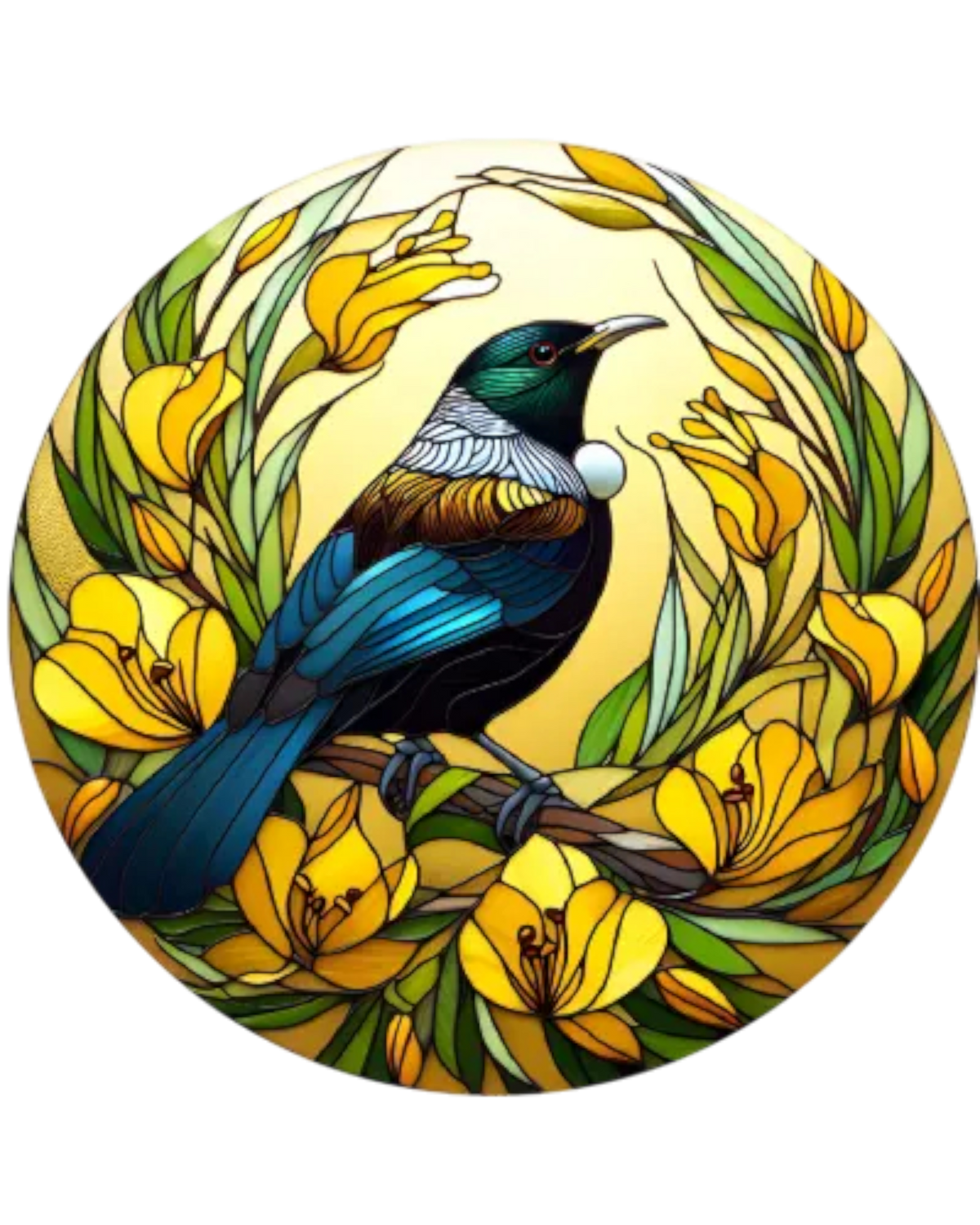 Tui Stained Glass Hanger