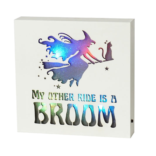 My Other Ride Colour Changing LED Plaque NEW!