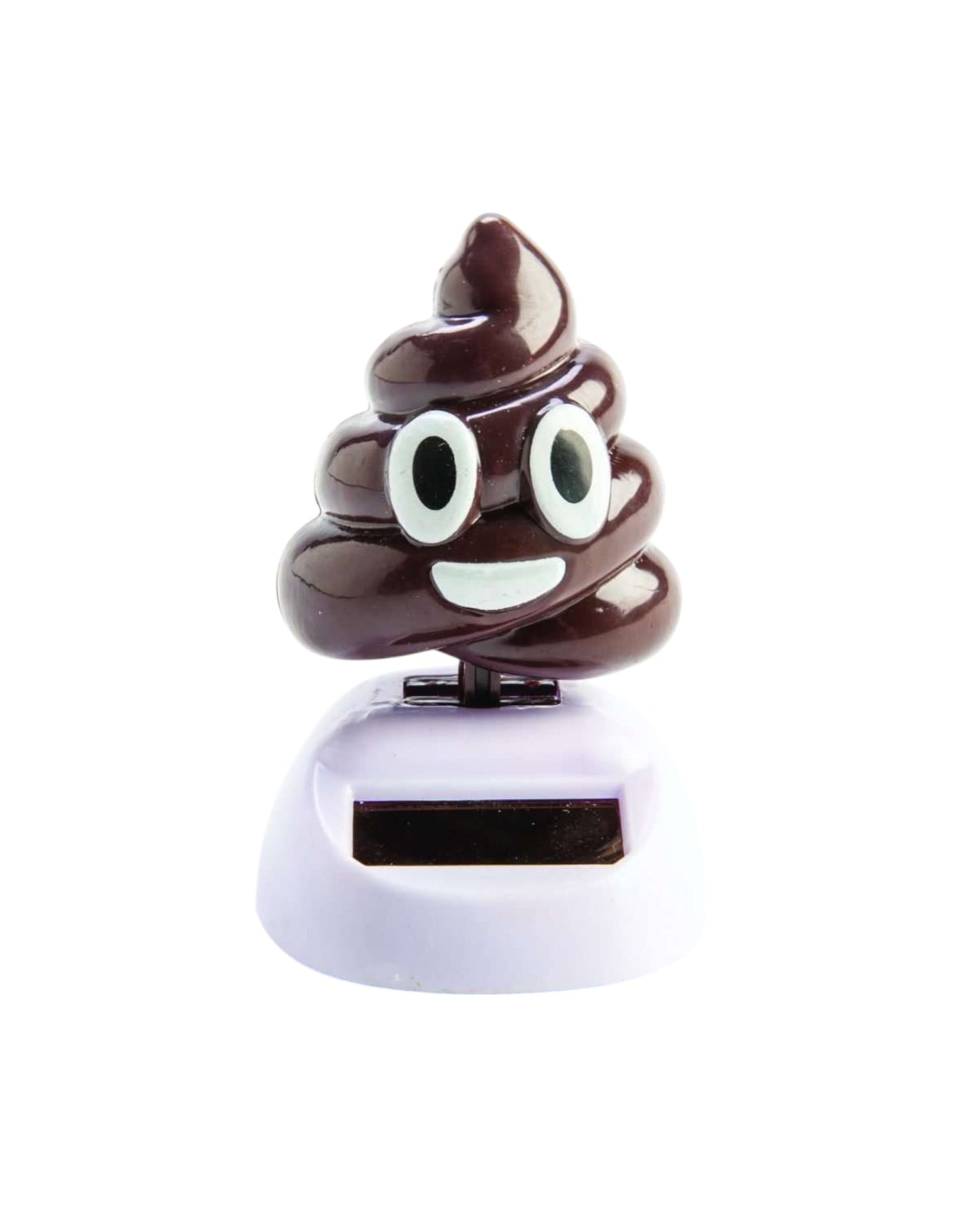 Smiling Poo Solar Dancer