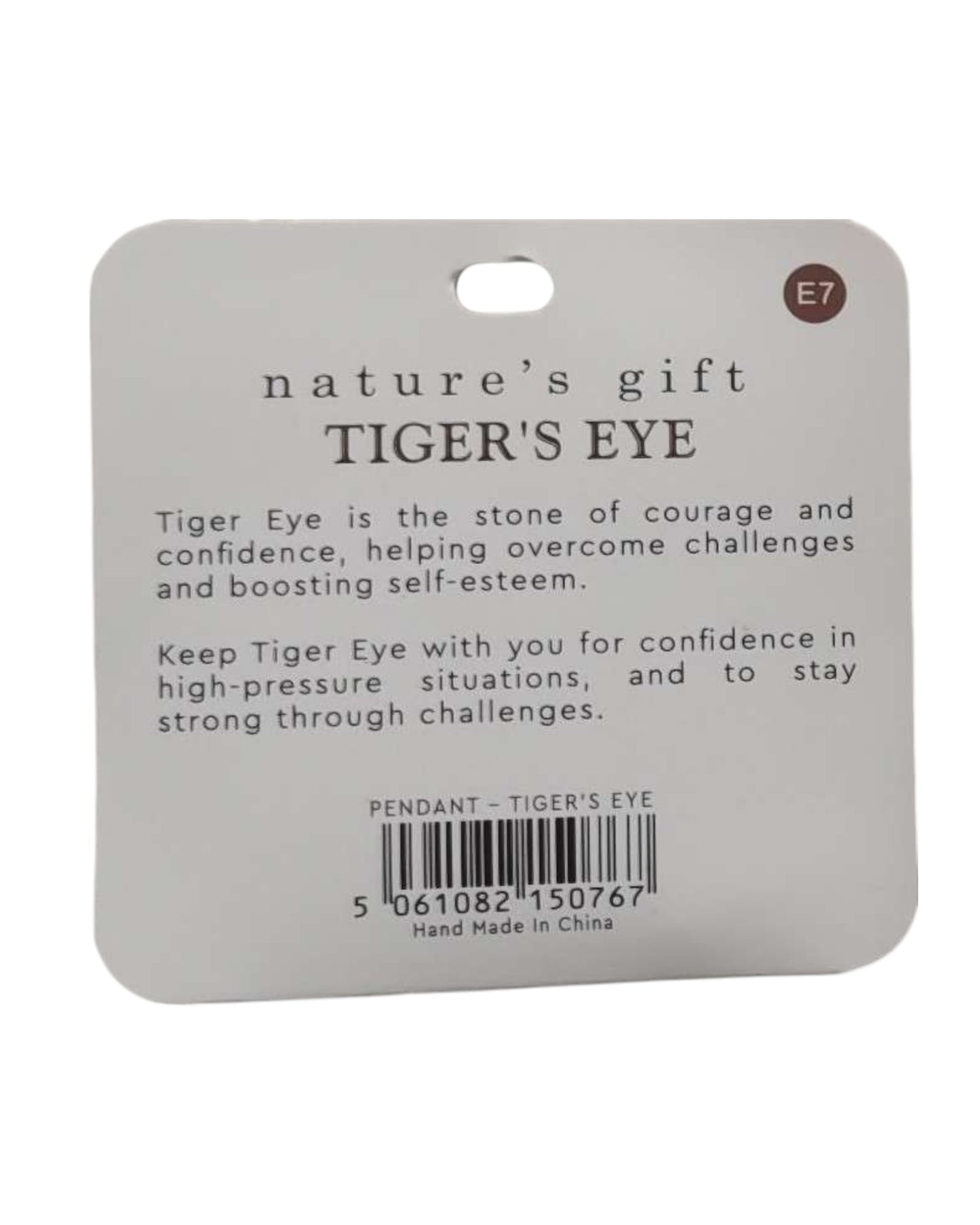 Tigereye - Courage & Confidence Pendant