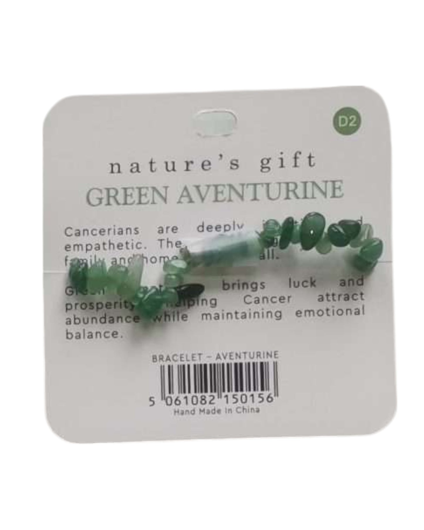 Green Aventurine- Cancer Bracelet