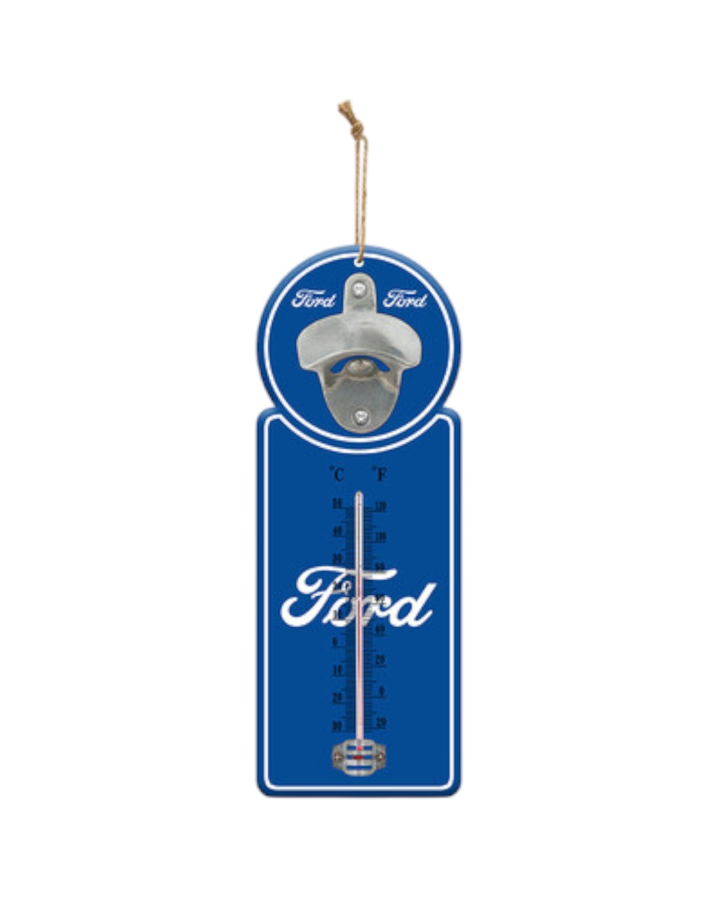 Thermometer/Bottle Opener Ford