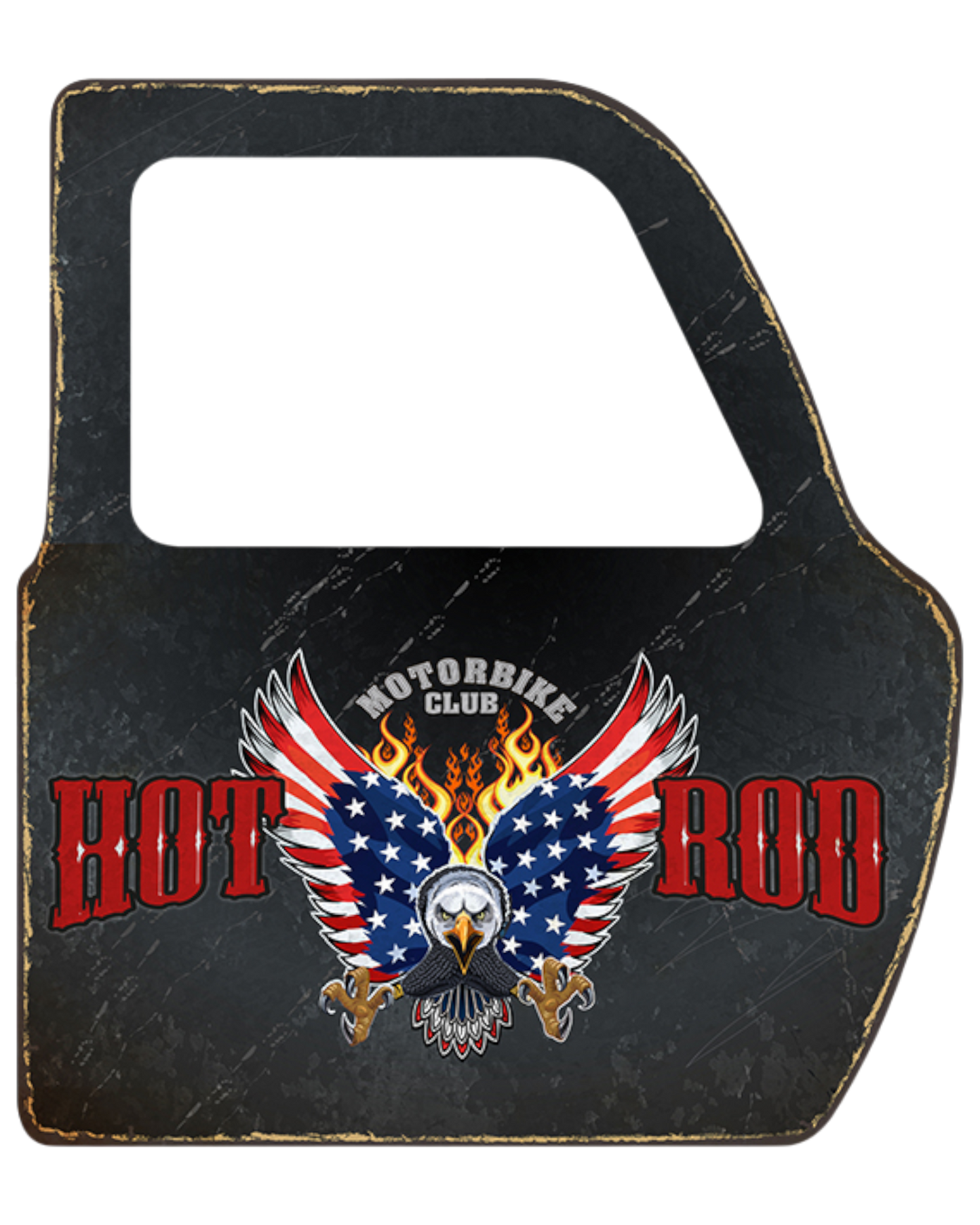 Sign Car Door - Hot Rod Motorbike Club