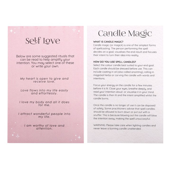 SELF LOVE SPELL CANDLES