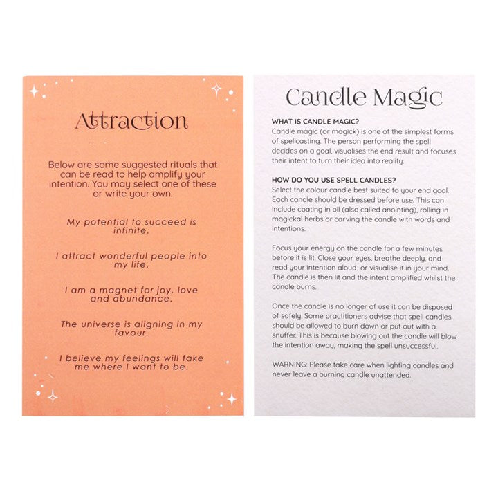ATTRACTION SPELL CANDLES