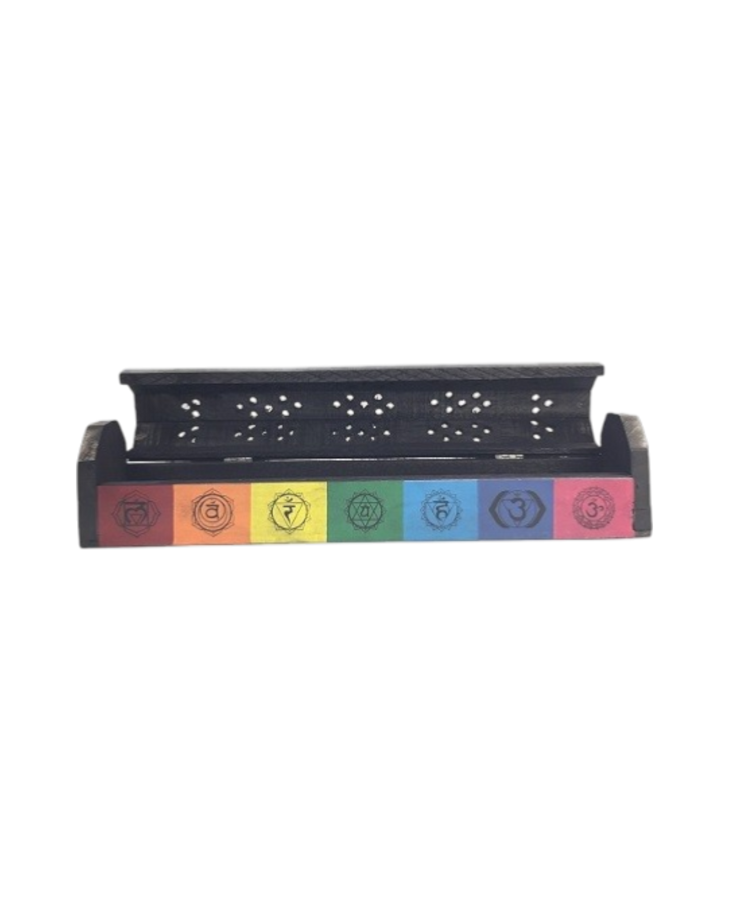 Chakra 12 inch Colour Box Incense Holder