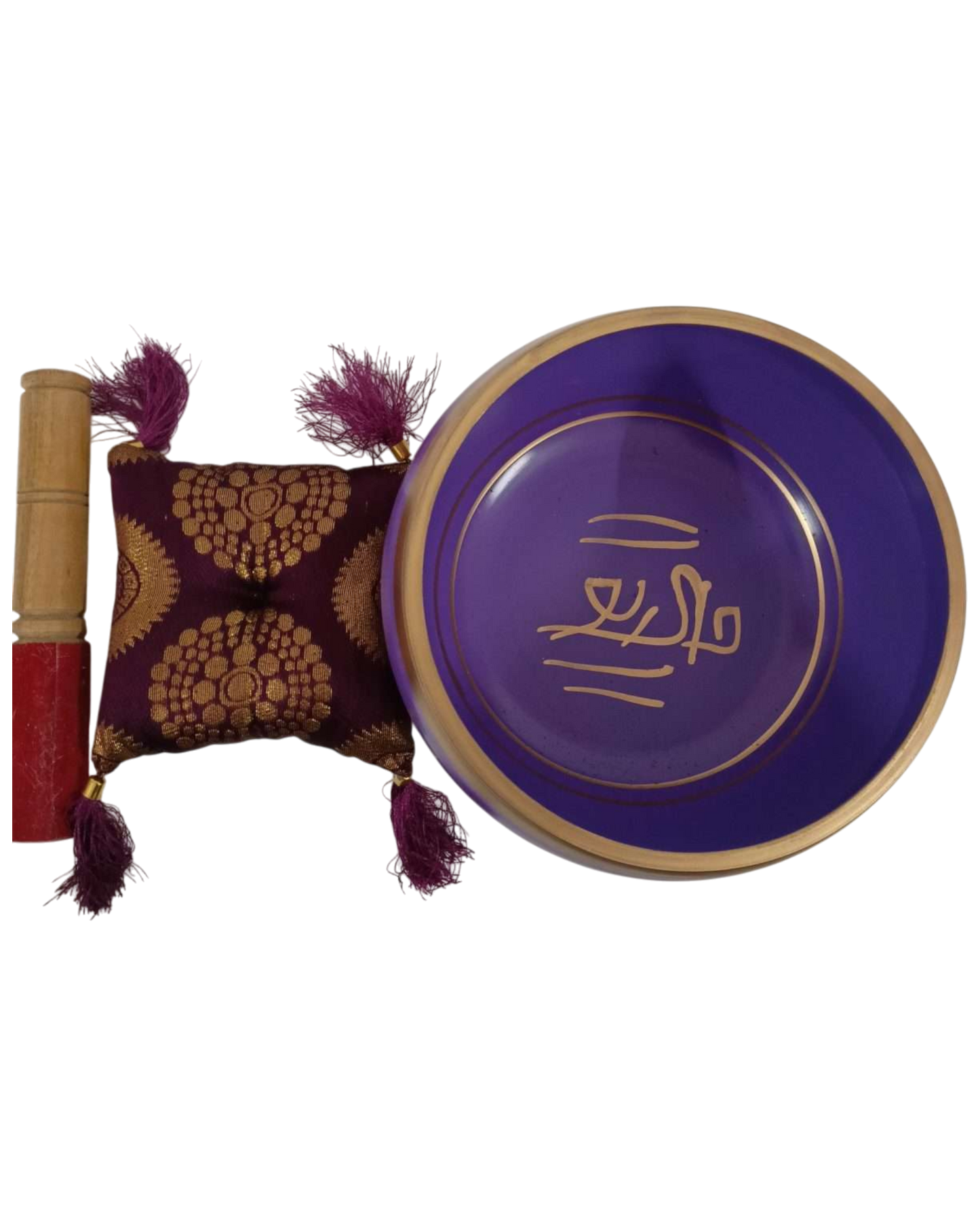 Singing Bowl Large Purple