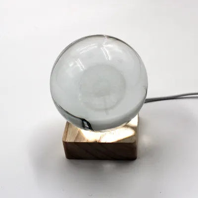 Dandelion Crystal Ball With Light