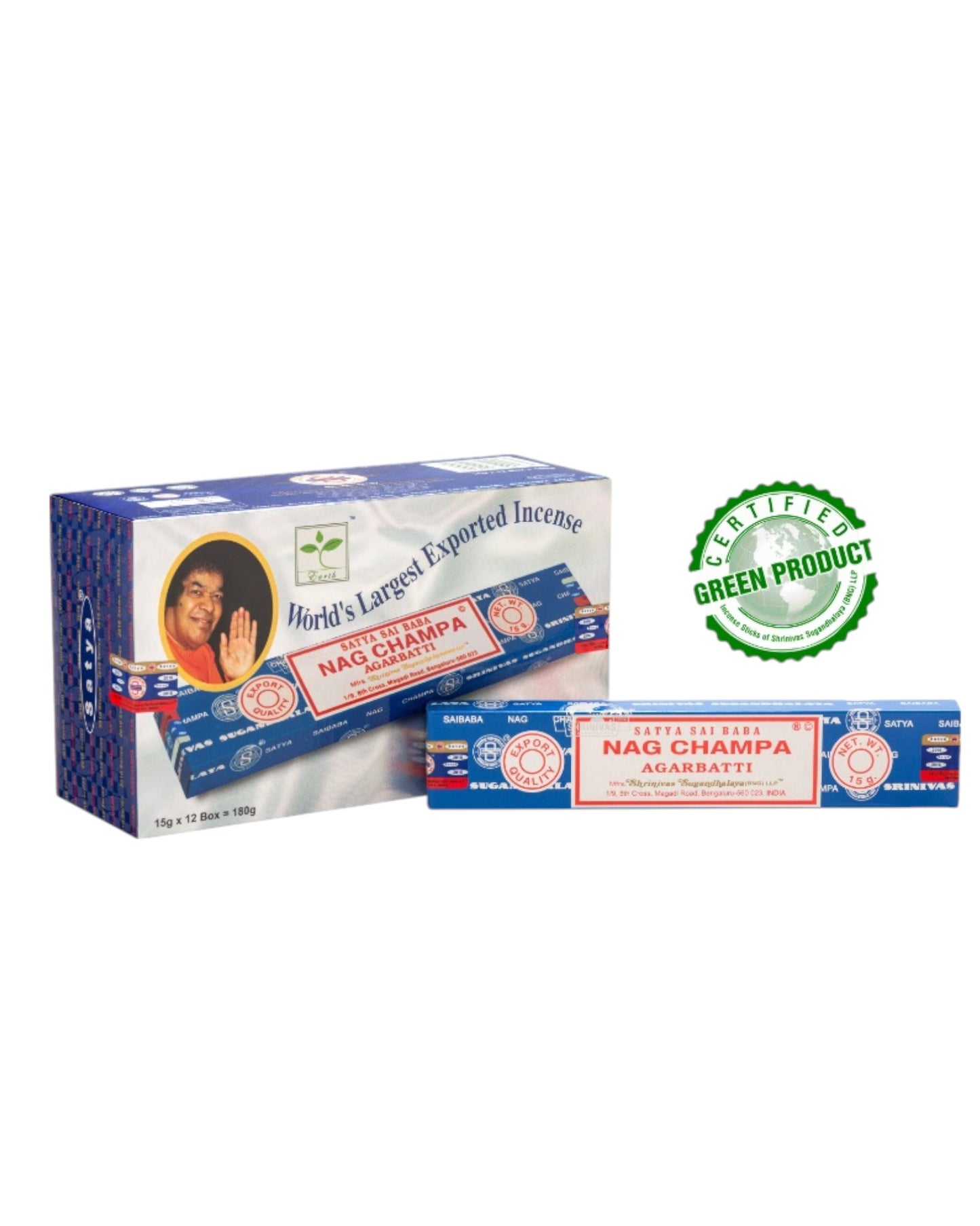 Satya Nag Champa Incense 15gm