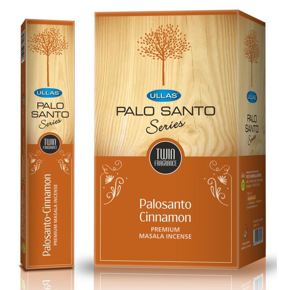 Palo Santo Cinnamon Incense Sticks 15gms Ullas
