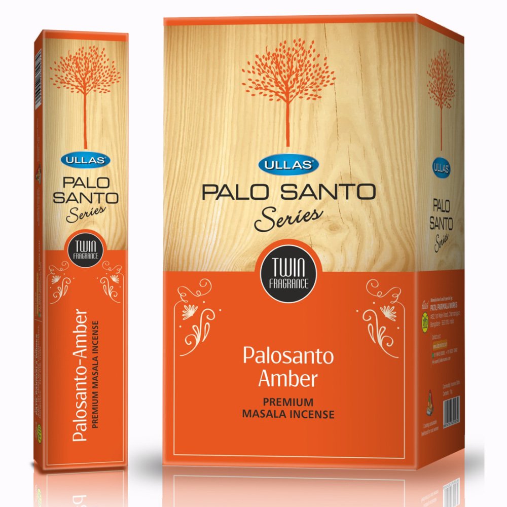 Palo Santo Amber Incense Sticks 15gms Ullas