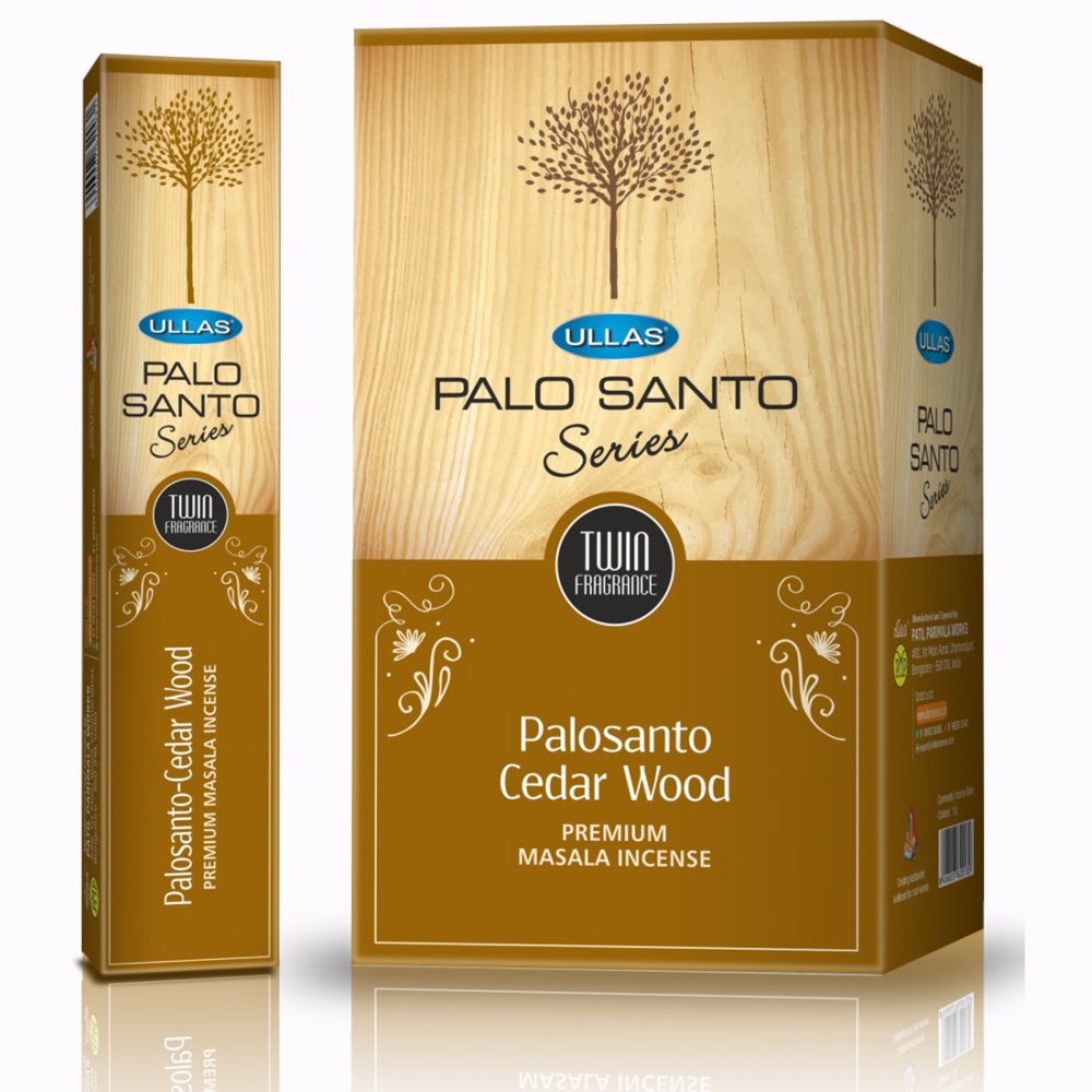 Palo Santo Cedarwood Incense Sticks 15gms Ullas