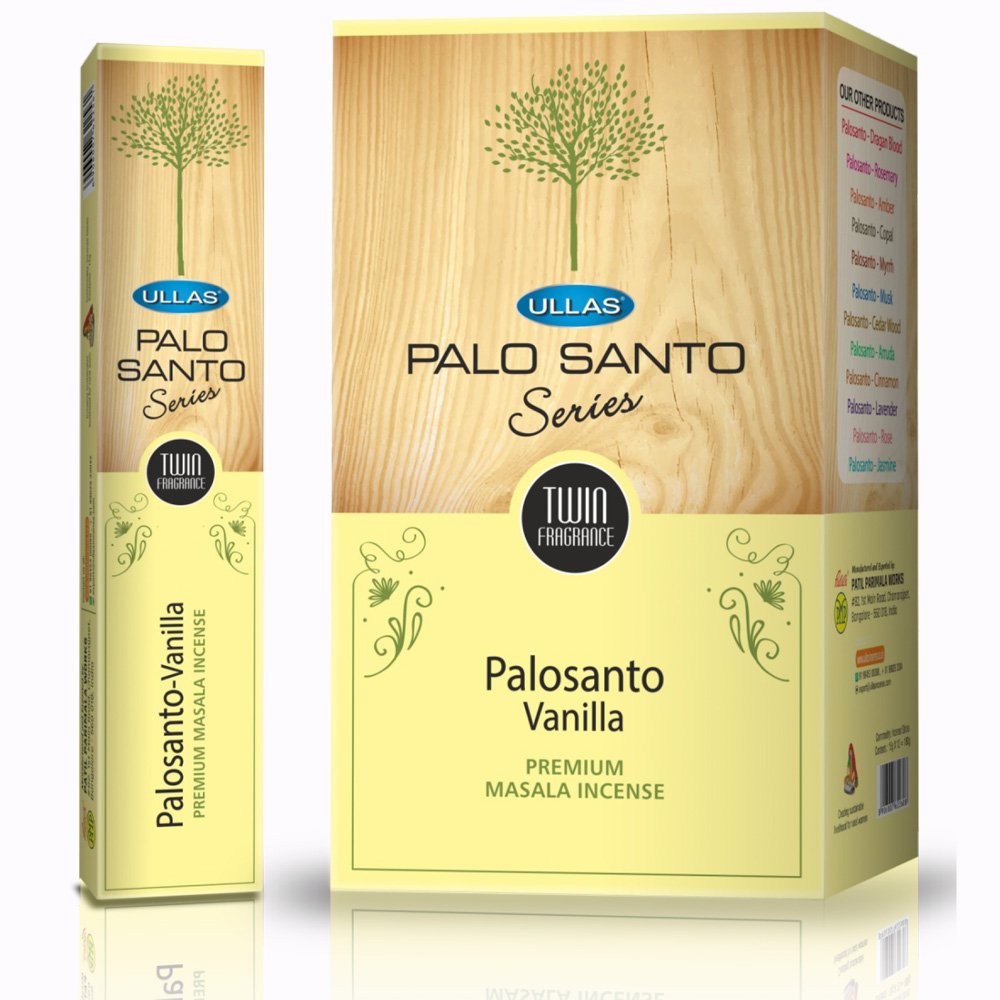 Palo Santo Vanilla Incense Sticks 15gms Ullas