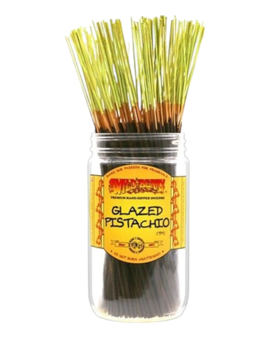 Glazed Pistachio 11 Inch Incense NEW