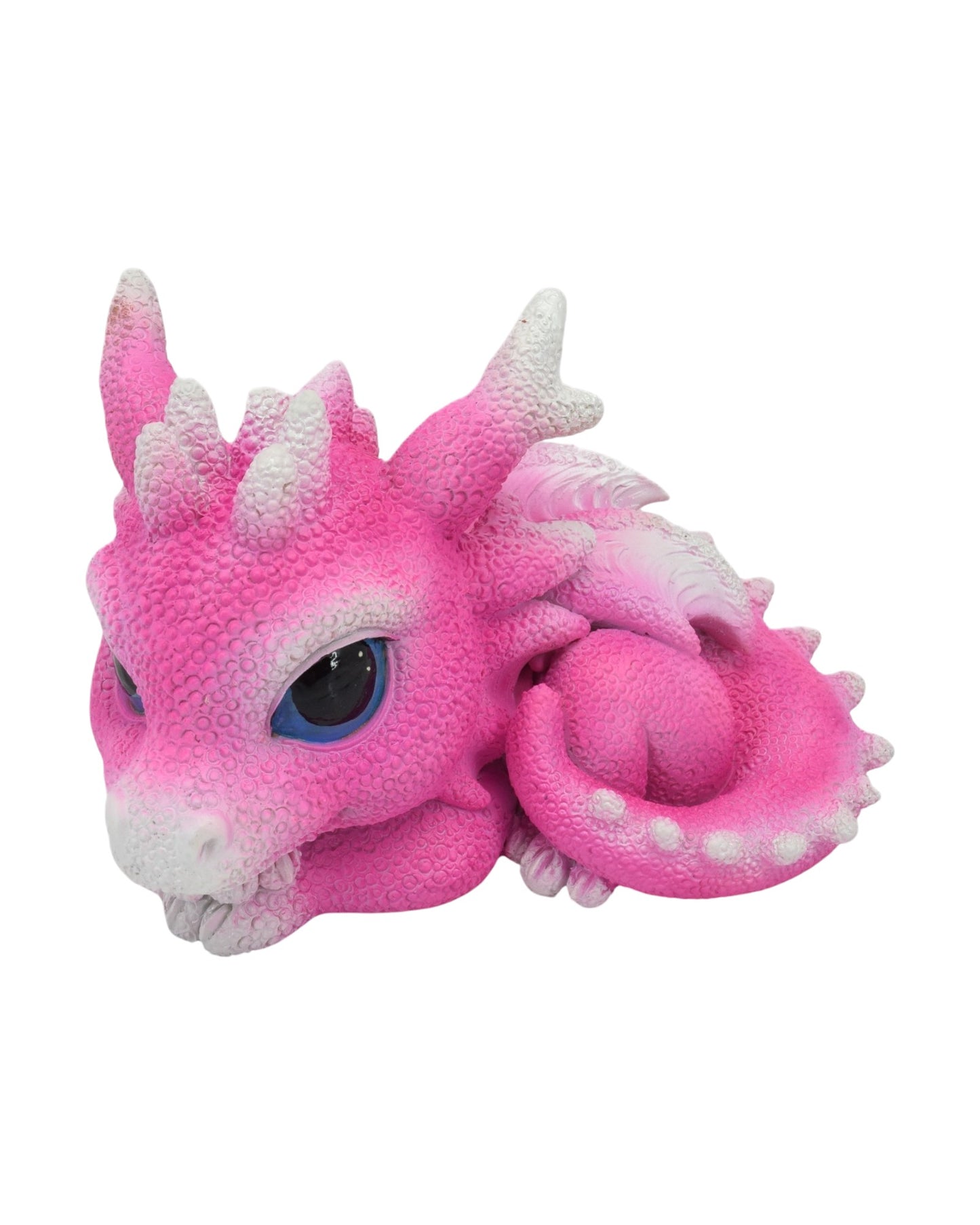 Cute Pink Resting Dragon