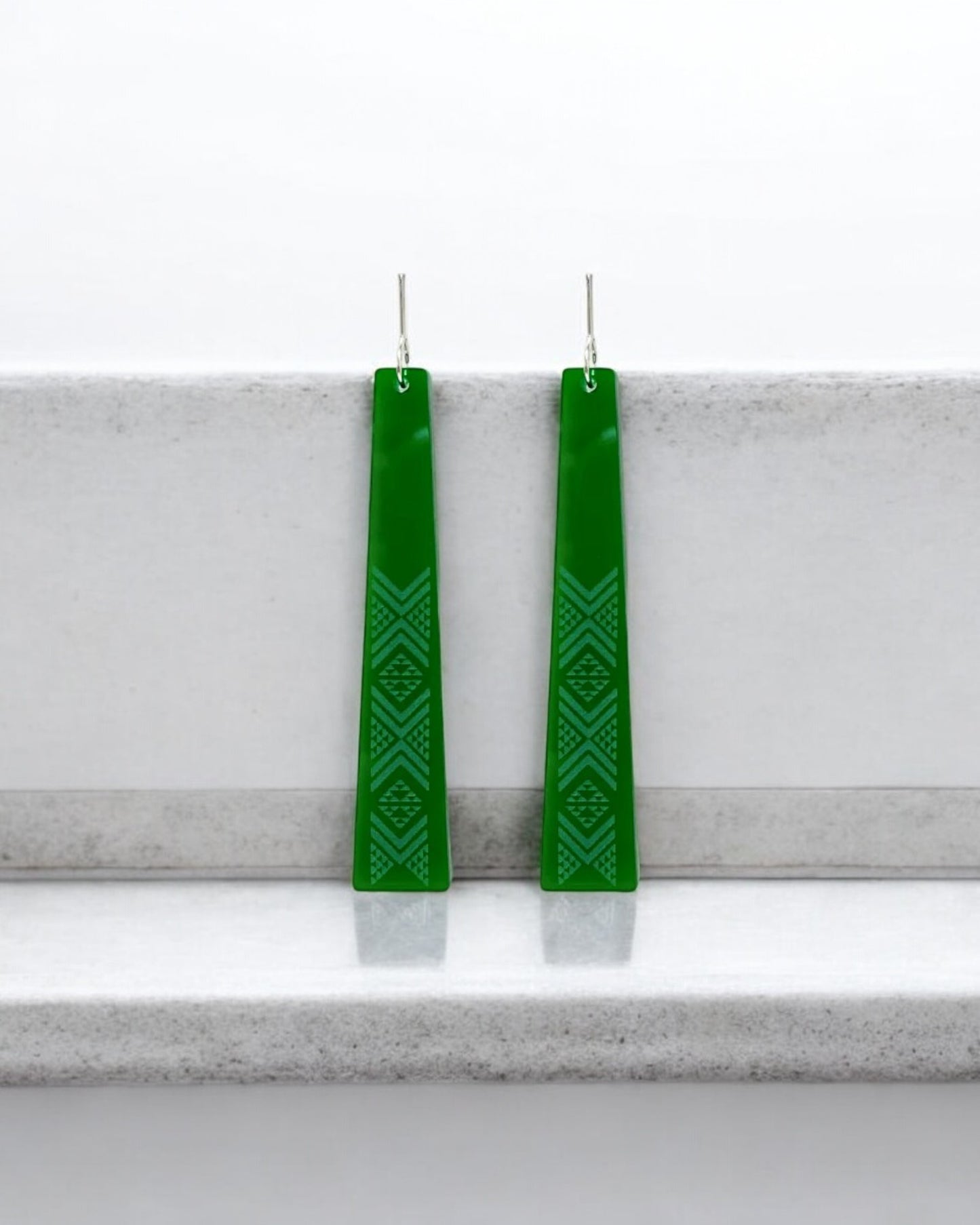 Tikitibu Earrings - Tāniko I
