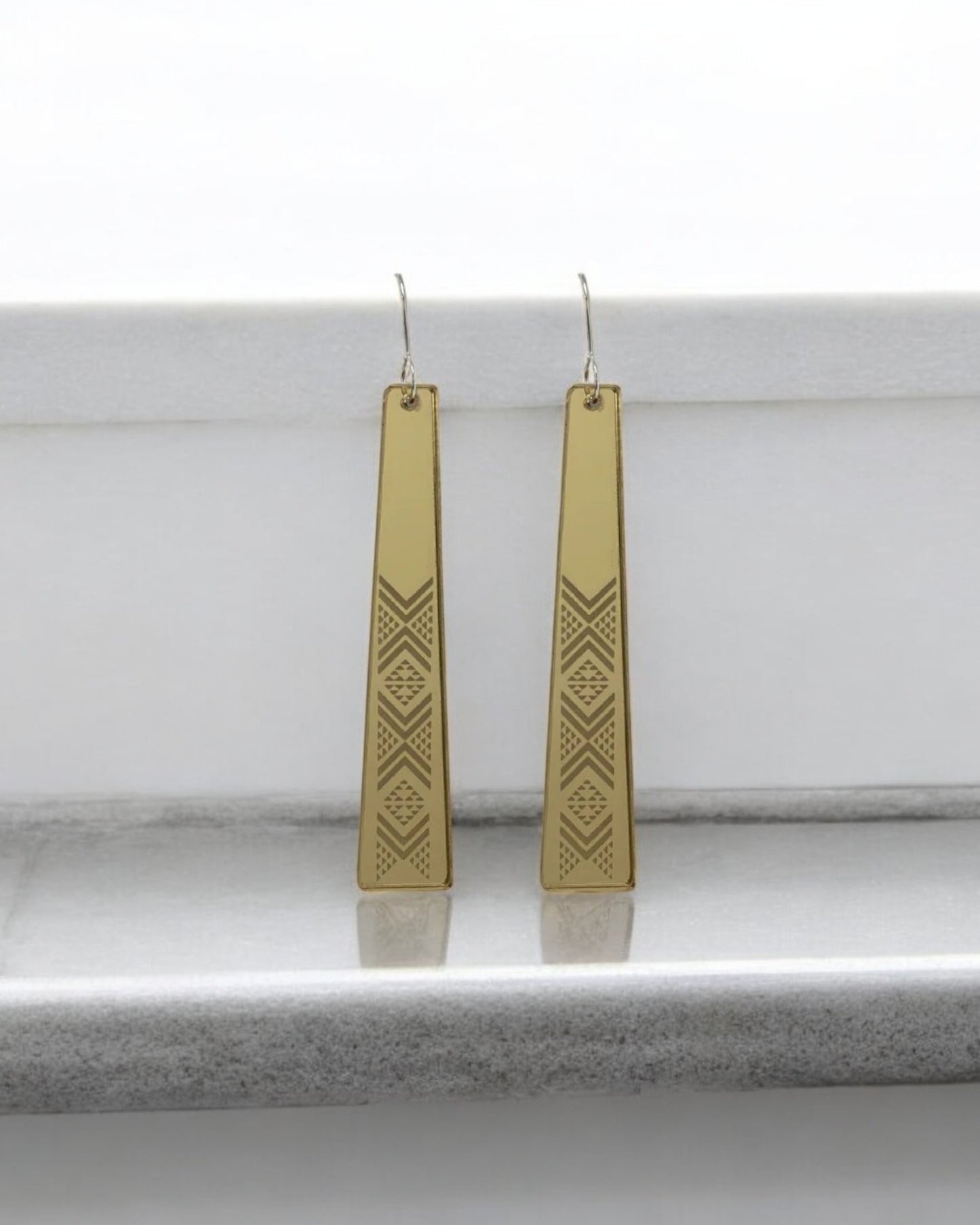 Tikitibu Earrings - Tāniko I