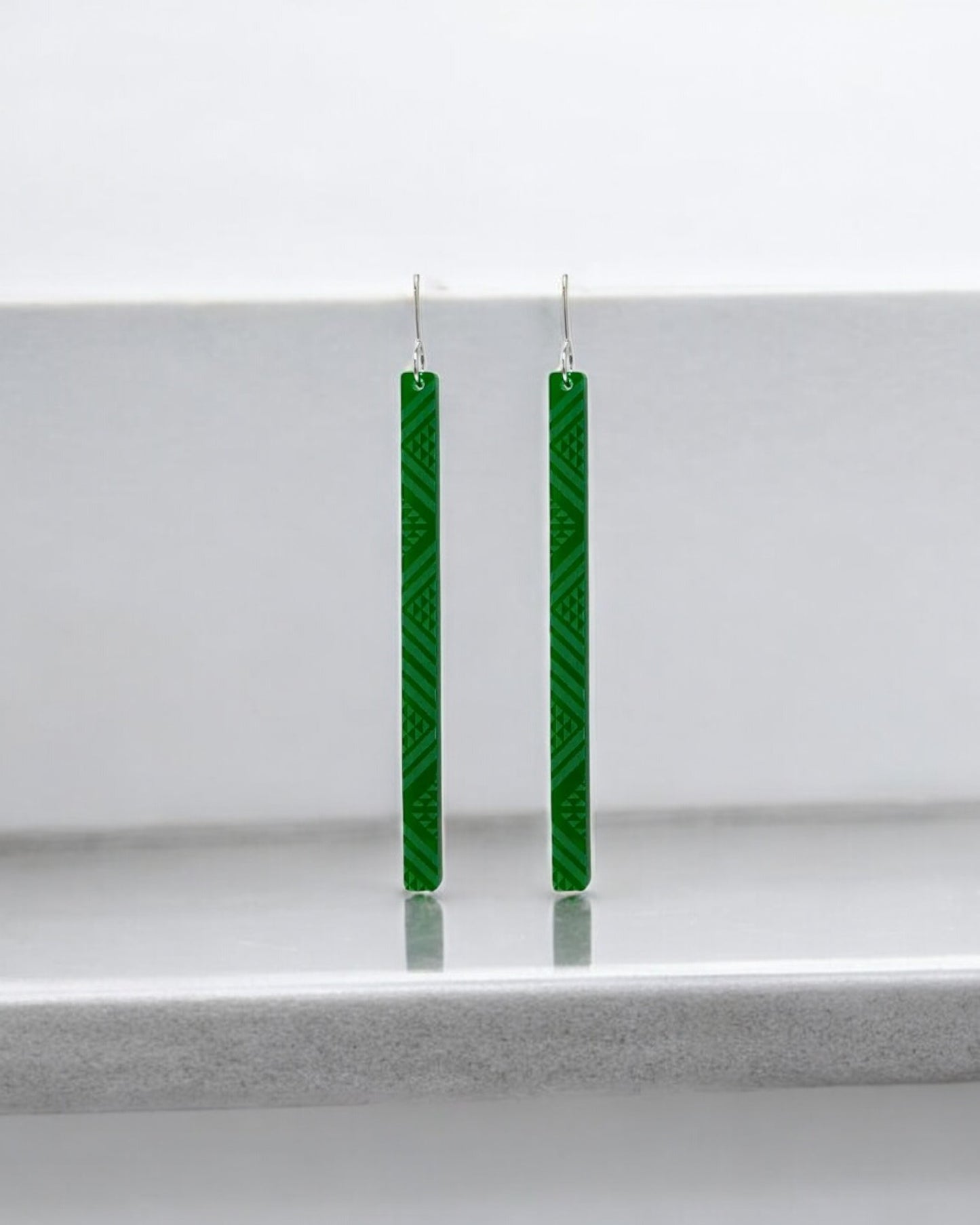 Tikitibu Earrings - Tāniko II