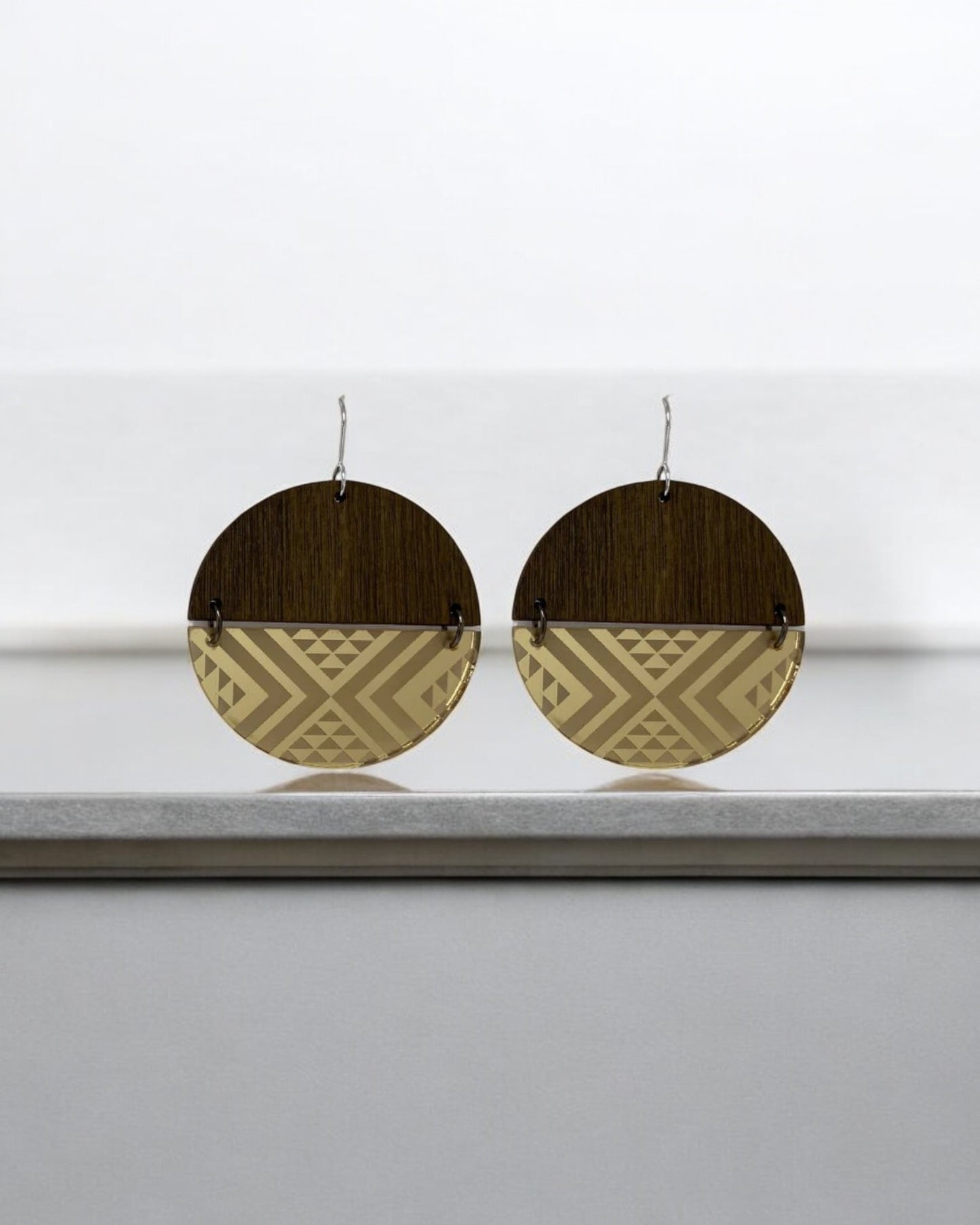 Tikitibu Earrings - Split Tāniko I