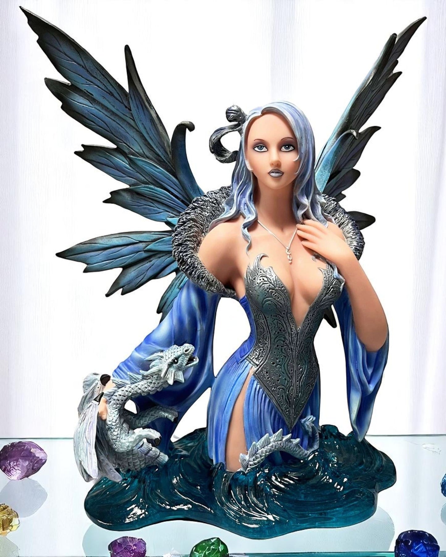 Water Fairy With Dragon - LAST ONE