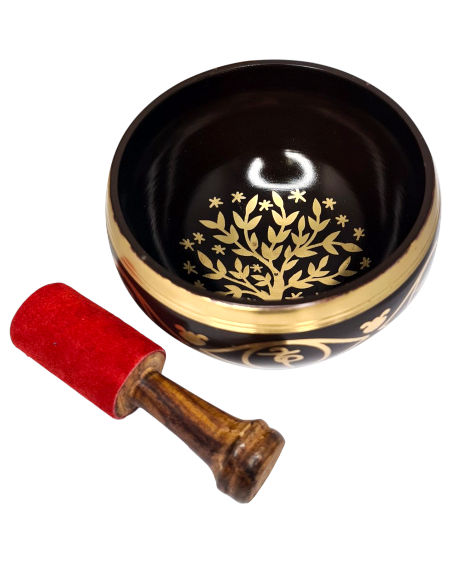 SINGING BOWL - Tree of Life Brown 10 cm