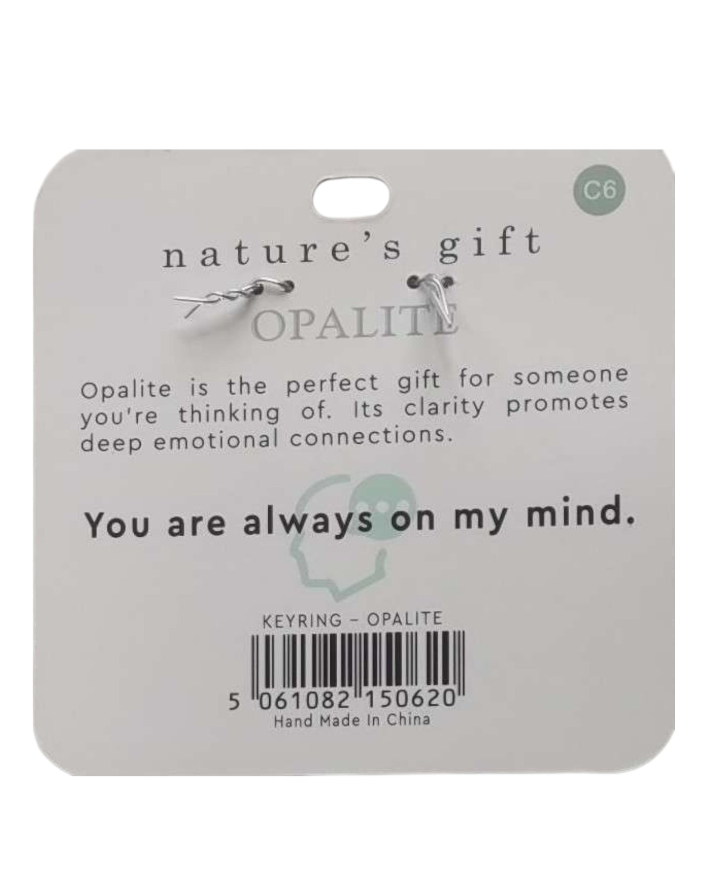 Opalite- Thinking of You Keyring