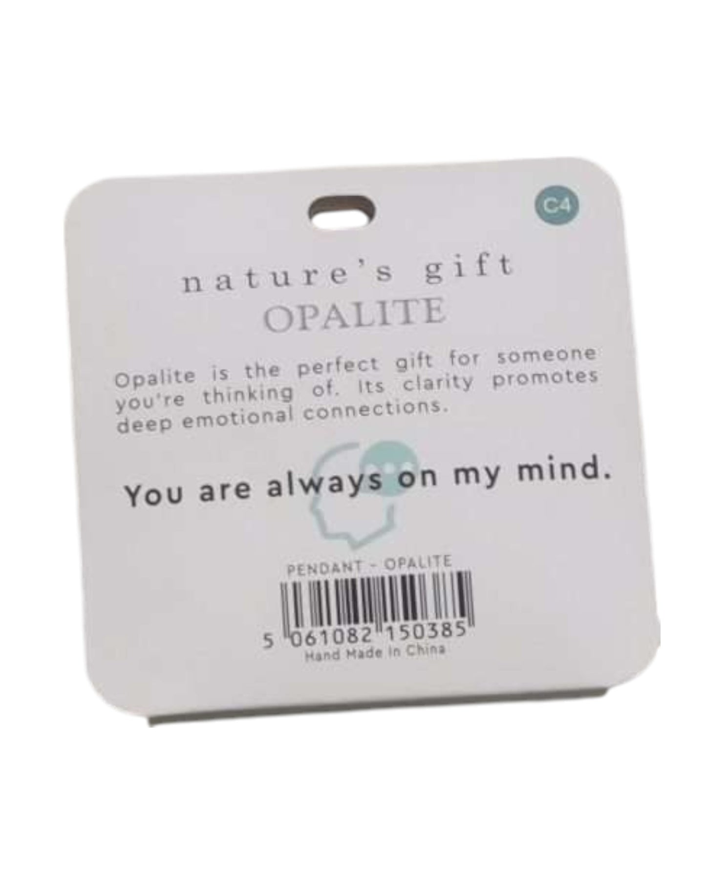 Opalite- Thinking of You Pendant