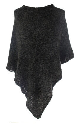 Chenille poncho