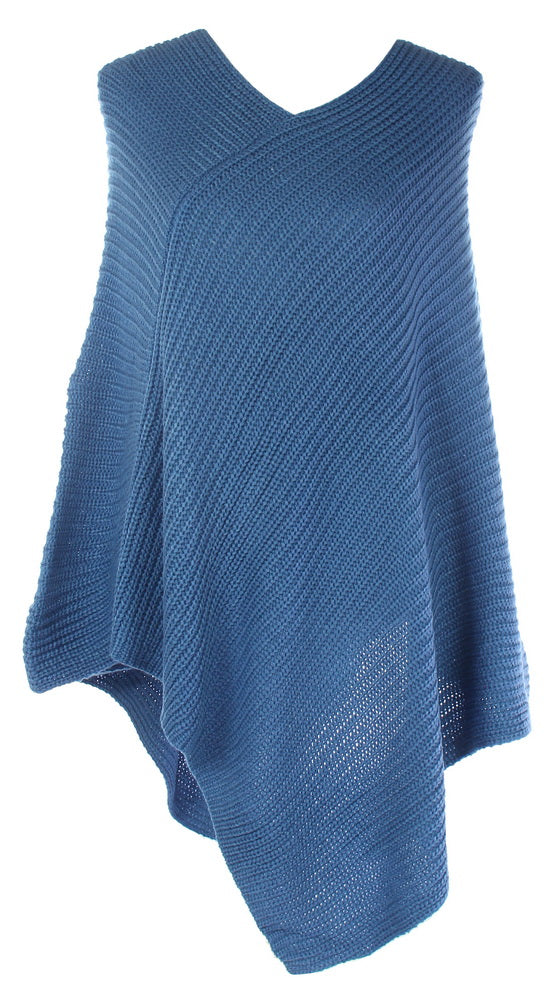Ally classic knit poncho