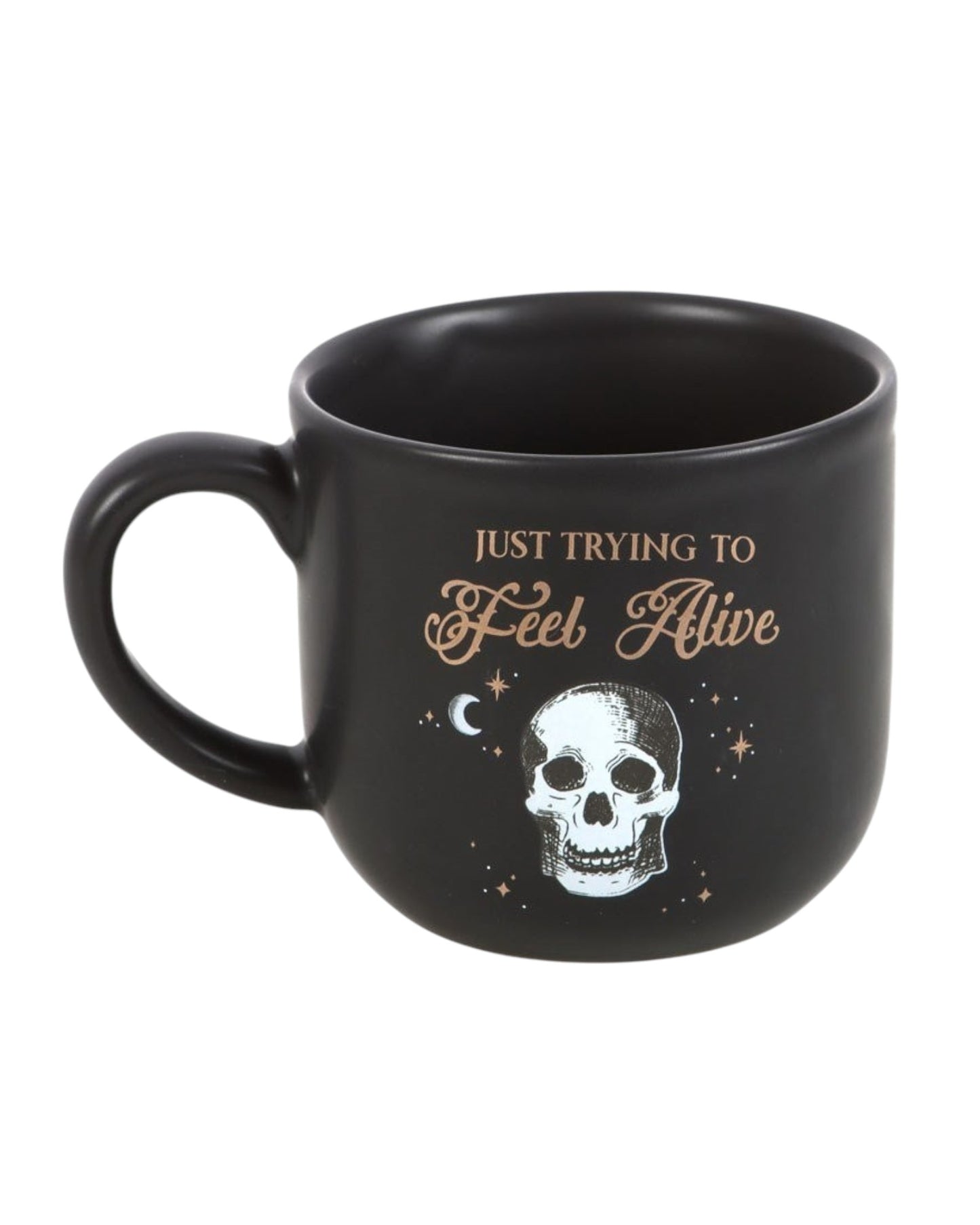 Trying To Feel Alive Ceramic Mug - New