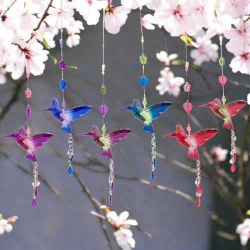 Hummingbirds with Tassles