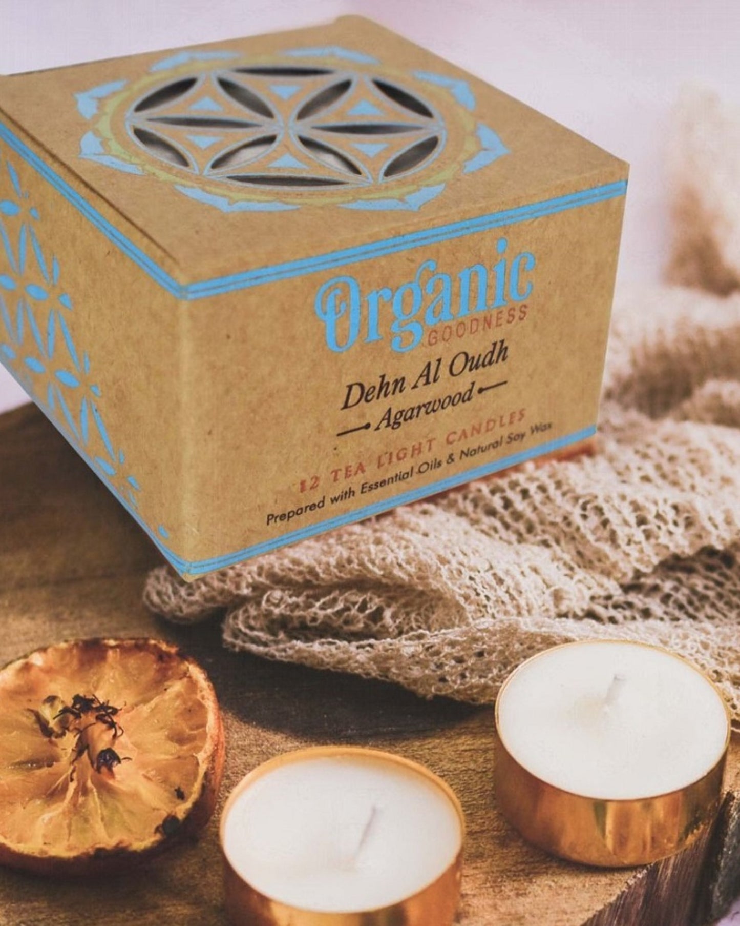 Organic Goodness Tealight Candles