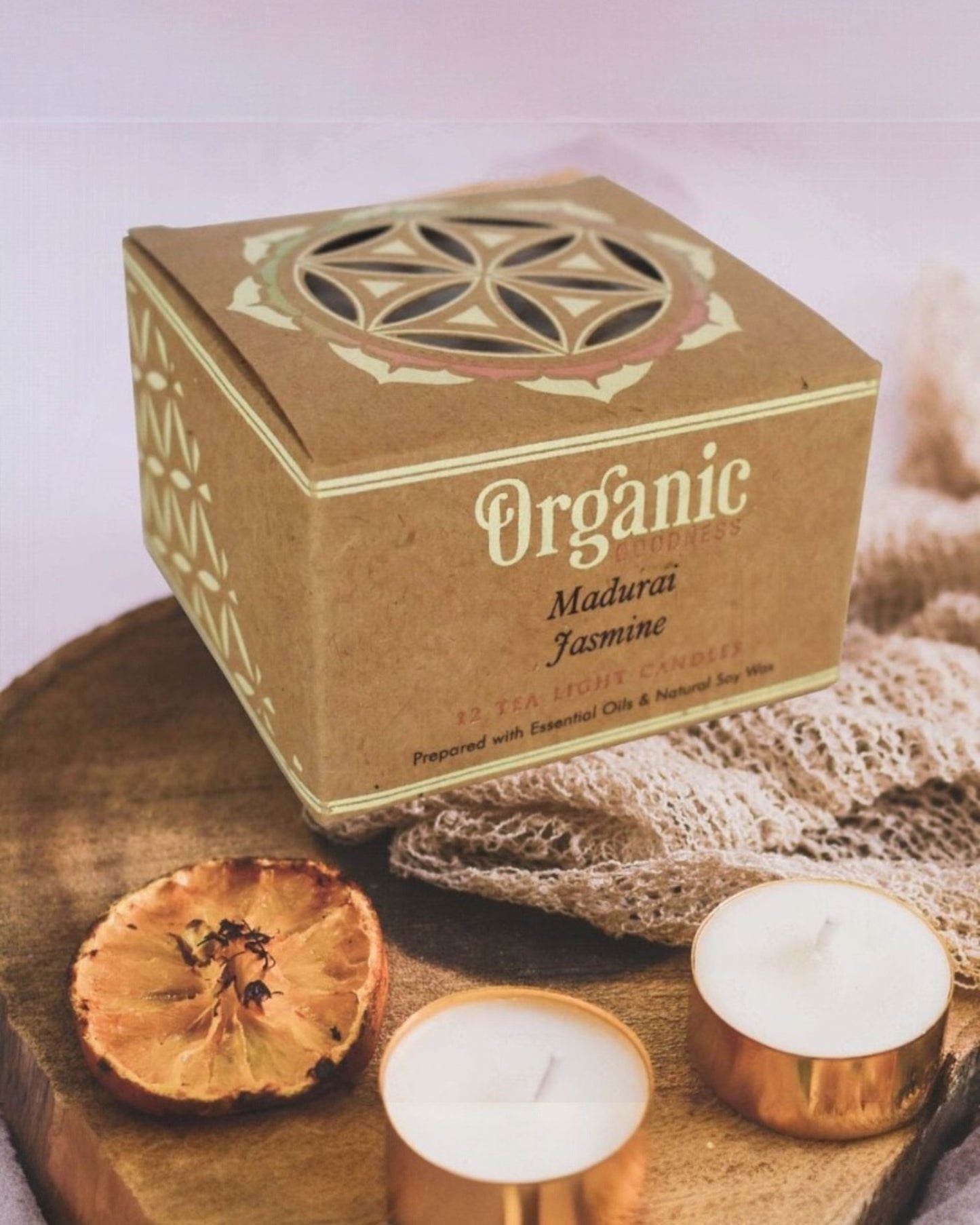 Organic Goodness Tealight Candles